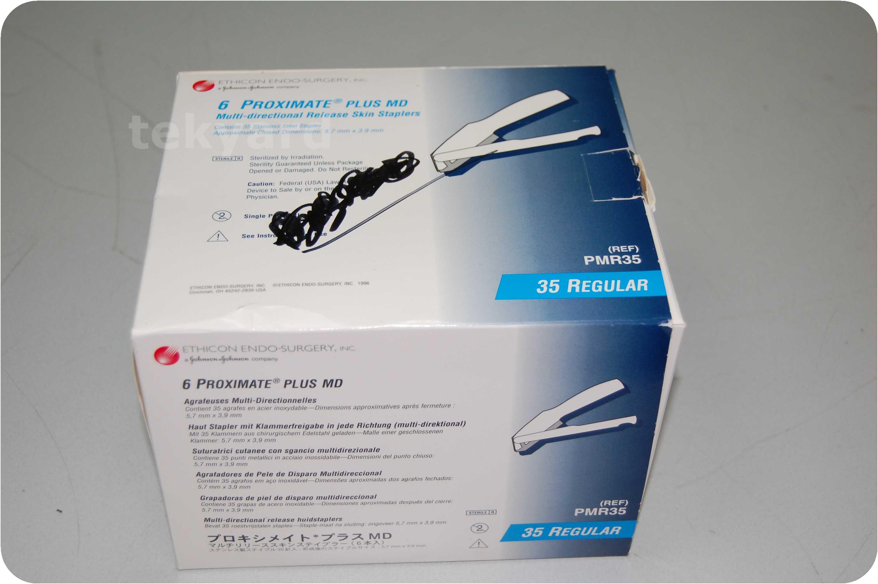 tekyard, LLC. 26215Ethicon EndoSurgery, Inc. 6 Proximate plus MD