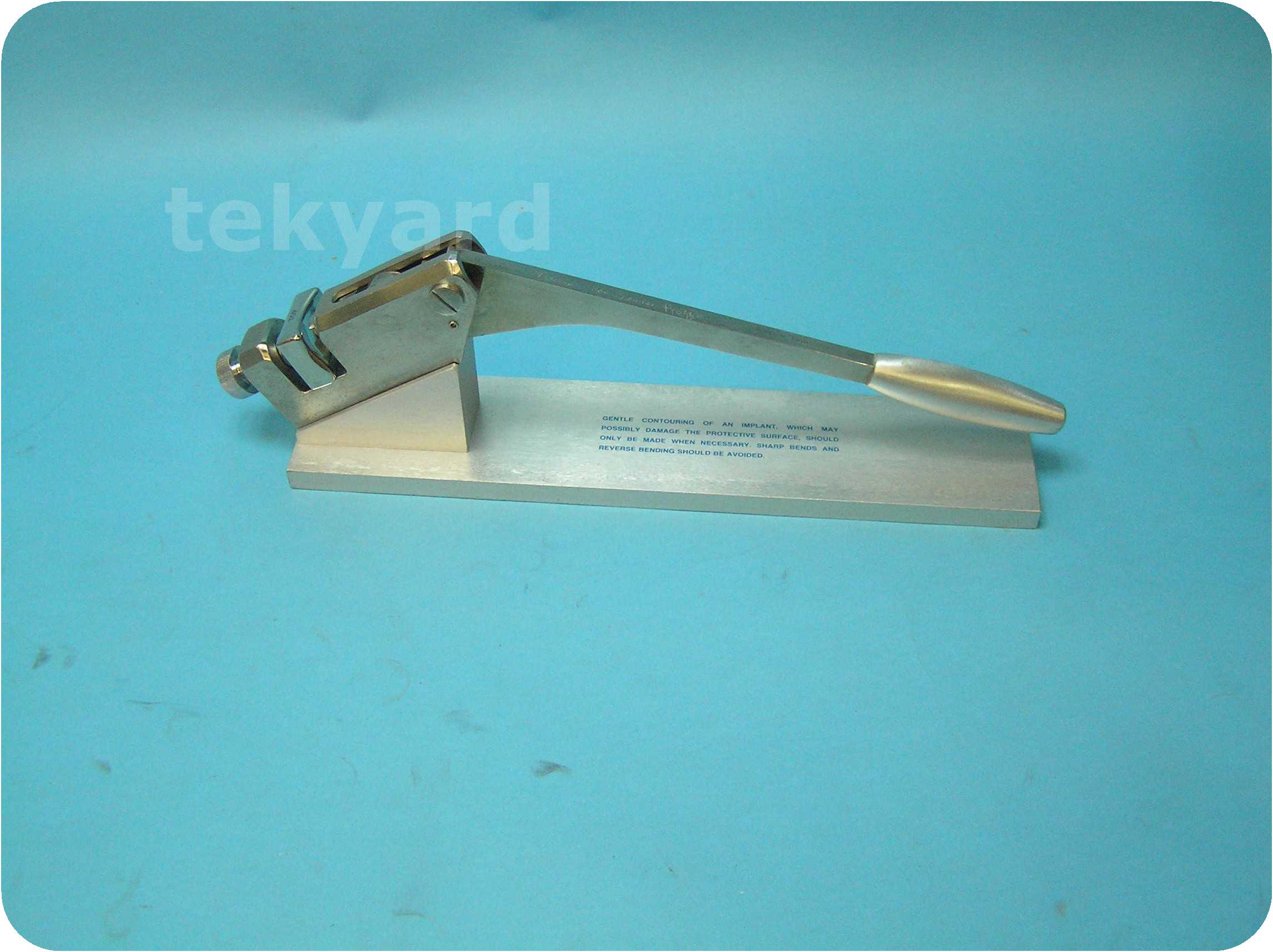 tekyard, LLC. 27055Zimmer 237130 Plate Bending Press