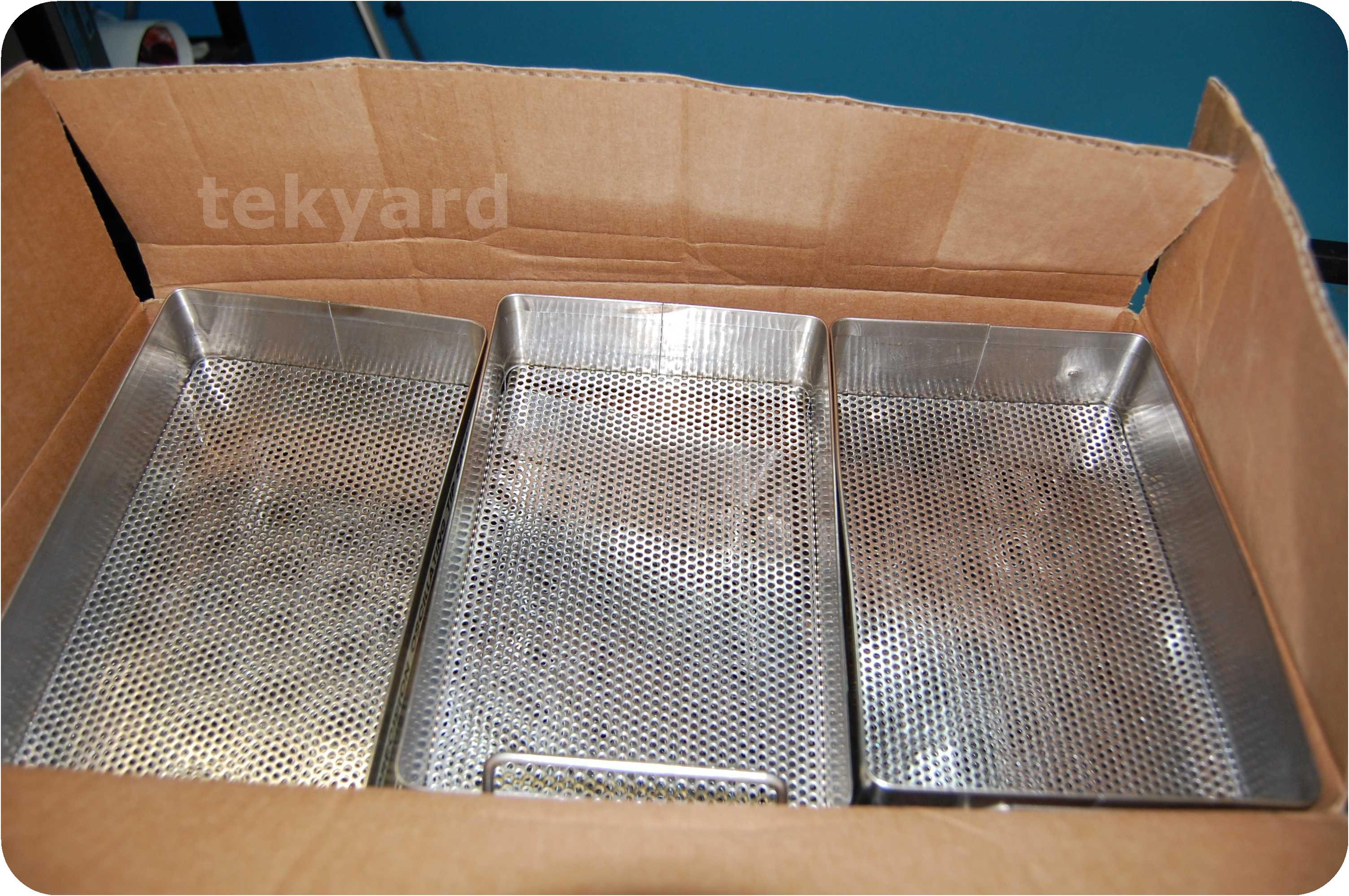 tekyard, LLC. 43640 10x6x2 Stainless Steel Autoclave Sterilization