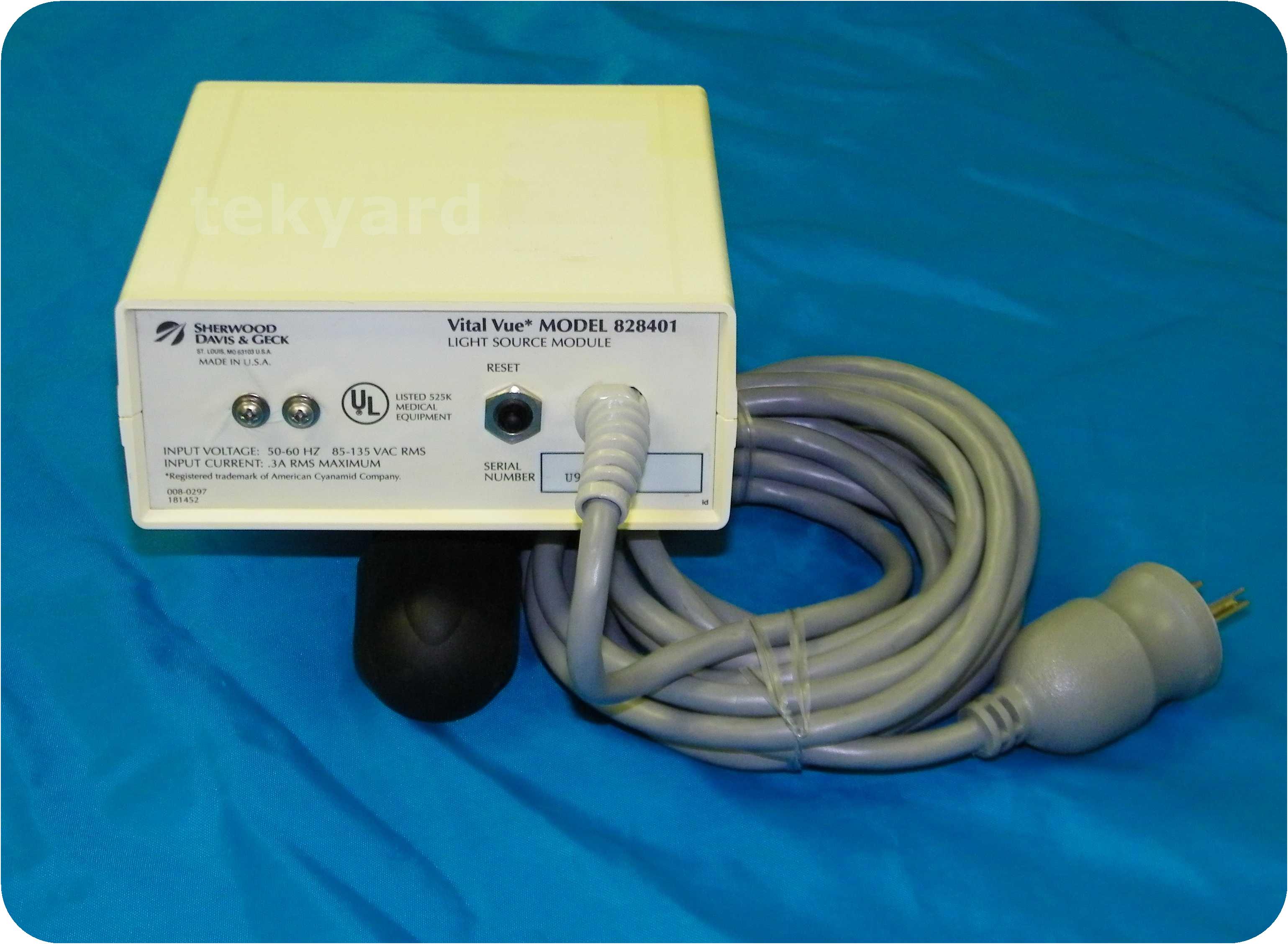 tekyard, LLC. - 75858-Sherwood Davis & Geck Vital Vue 828401 tekyard, LLC. - 75858-Sherwood Davis & Geck Vital Vue 828401