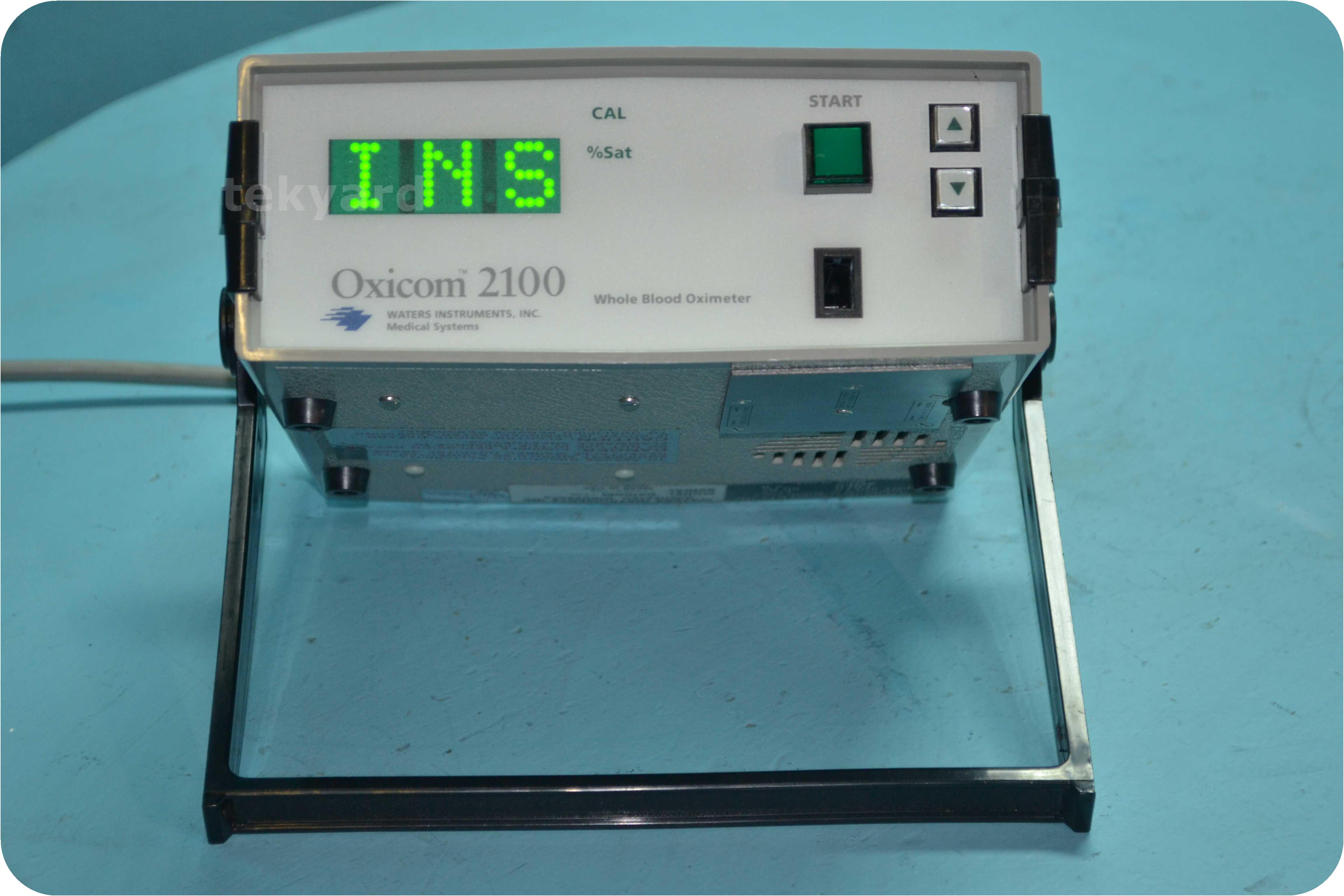 tekyard, LLC. 108865Waters Instruments Inc. 2100 Whole Blood