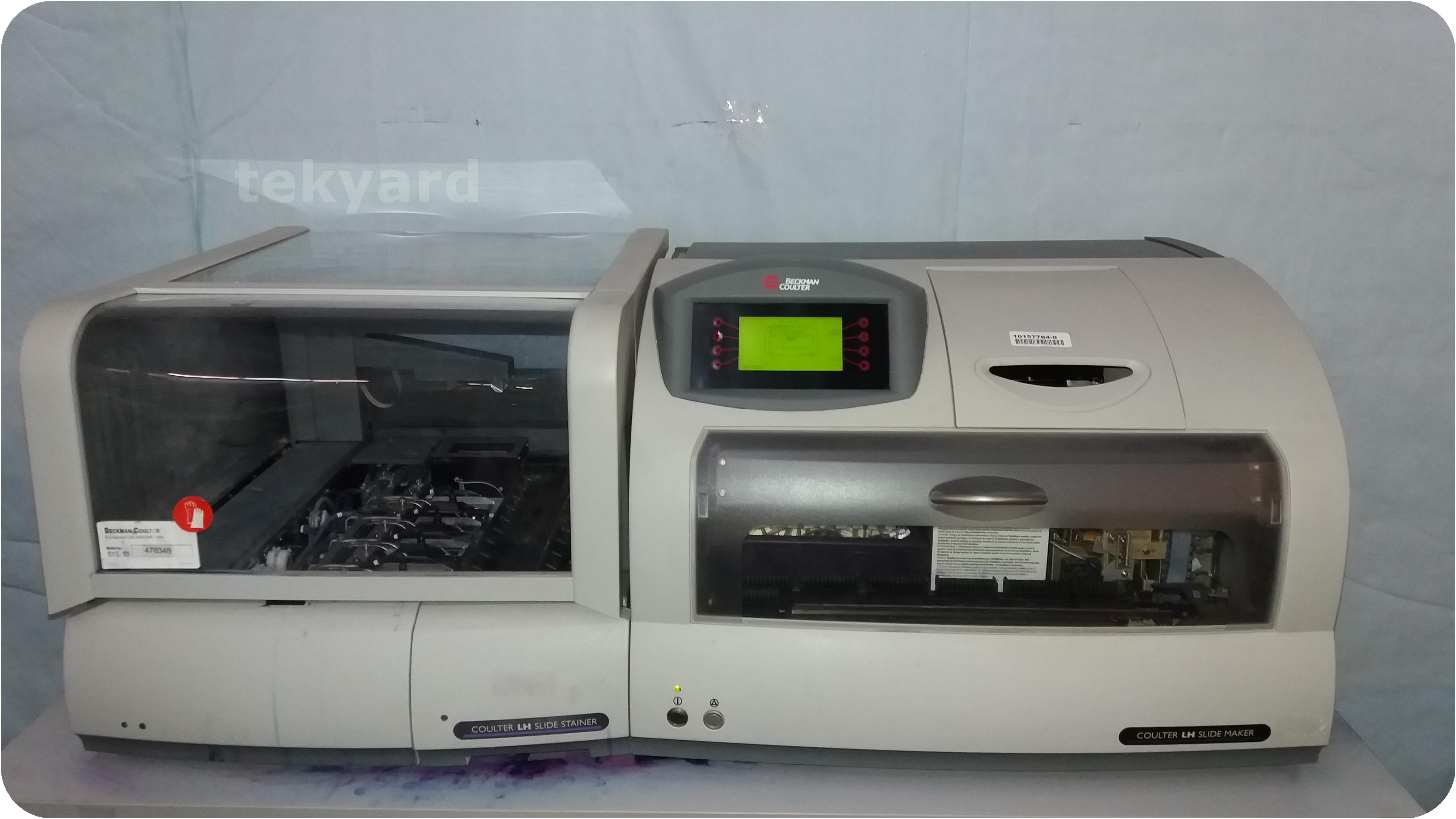 Tekyard llc 157764 beckman coulter lh slide stainer slide maker