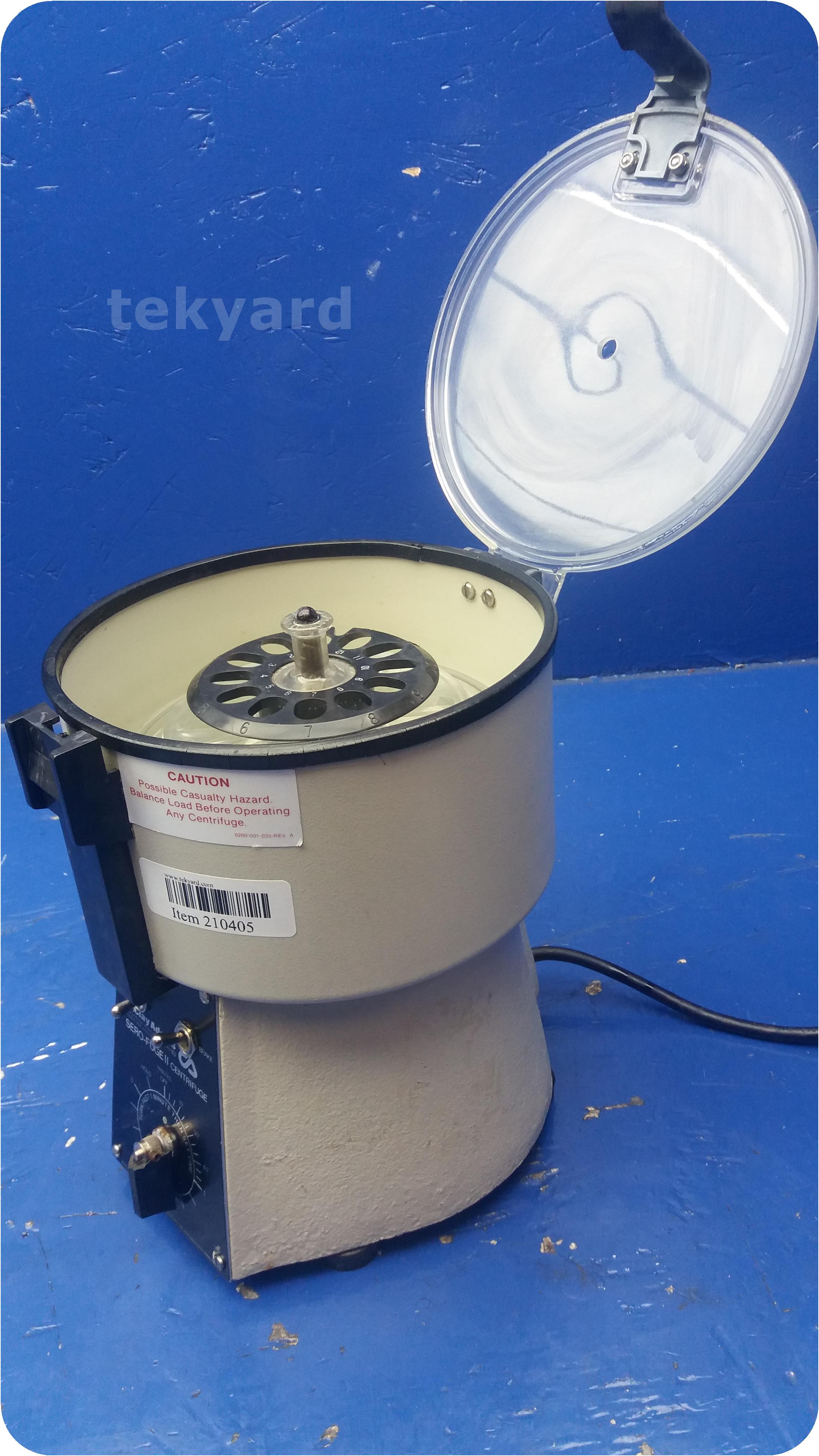 tekyard, LLC. - 210405-Clay Adams 0541 Sero-Fuge II Centrifuge
