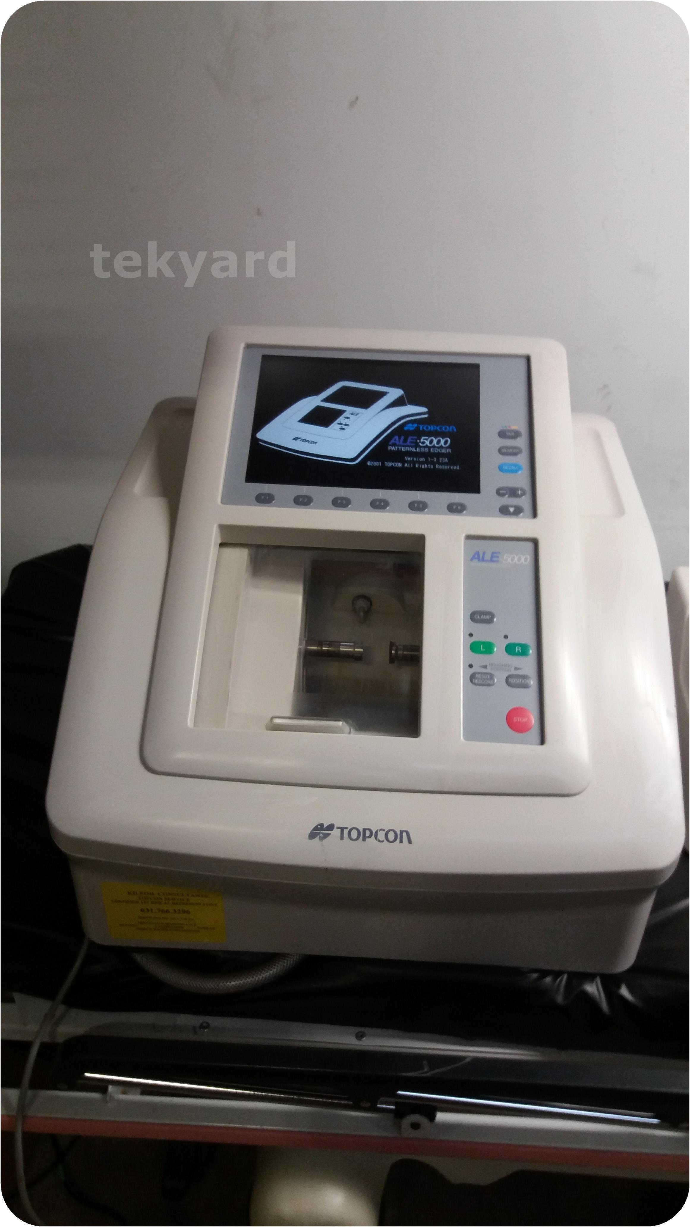 tekyard, LLC. - 239800-Topcon ALE-5000 Patternless Edger tekyard, LLC. - 239800-Topcon ALE-5000 Patternless Edger