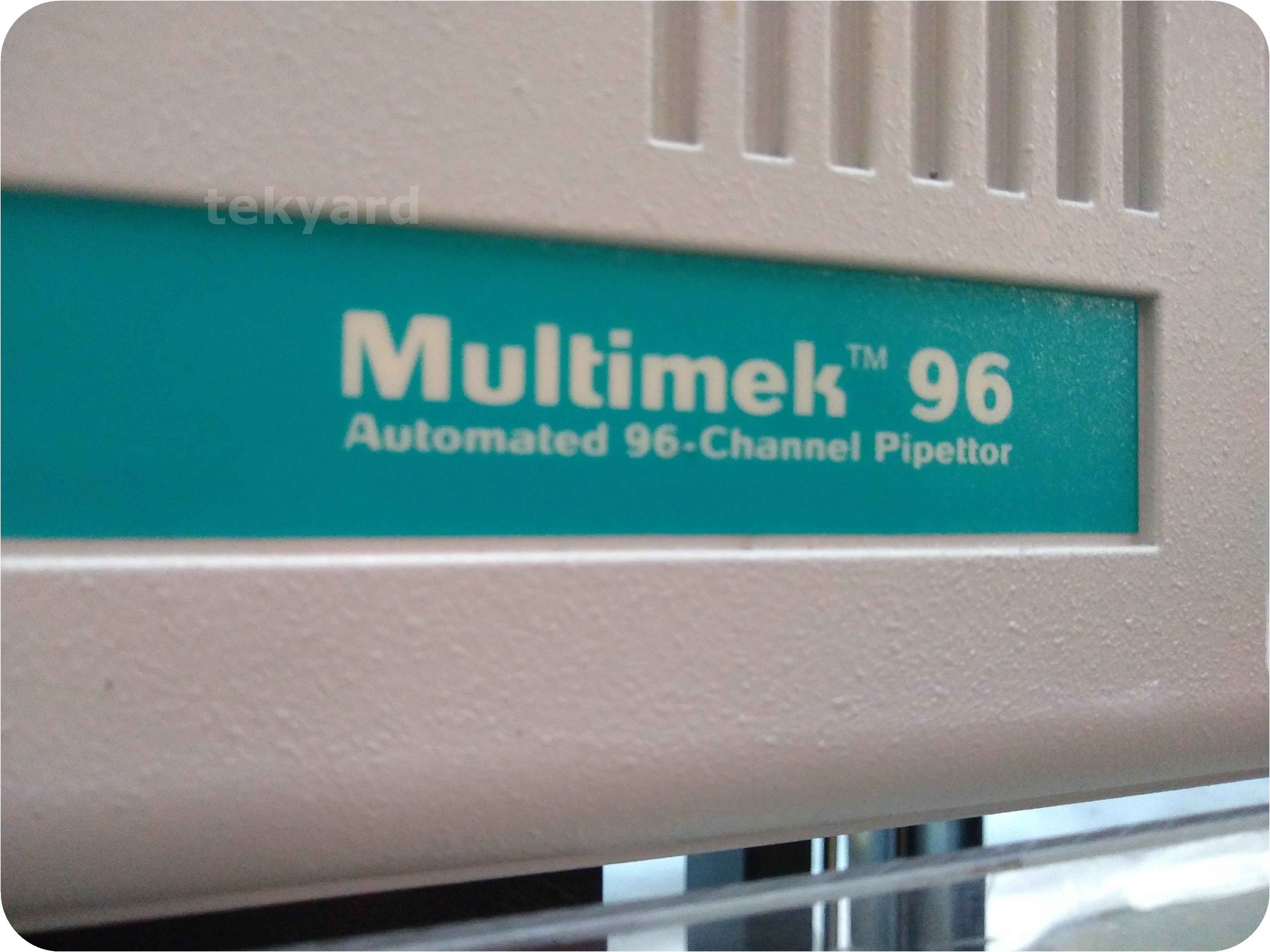 beckman multimek 96 automated 96-channel pipettor beckman multimek 96 automated 96-channel pipettor