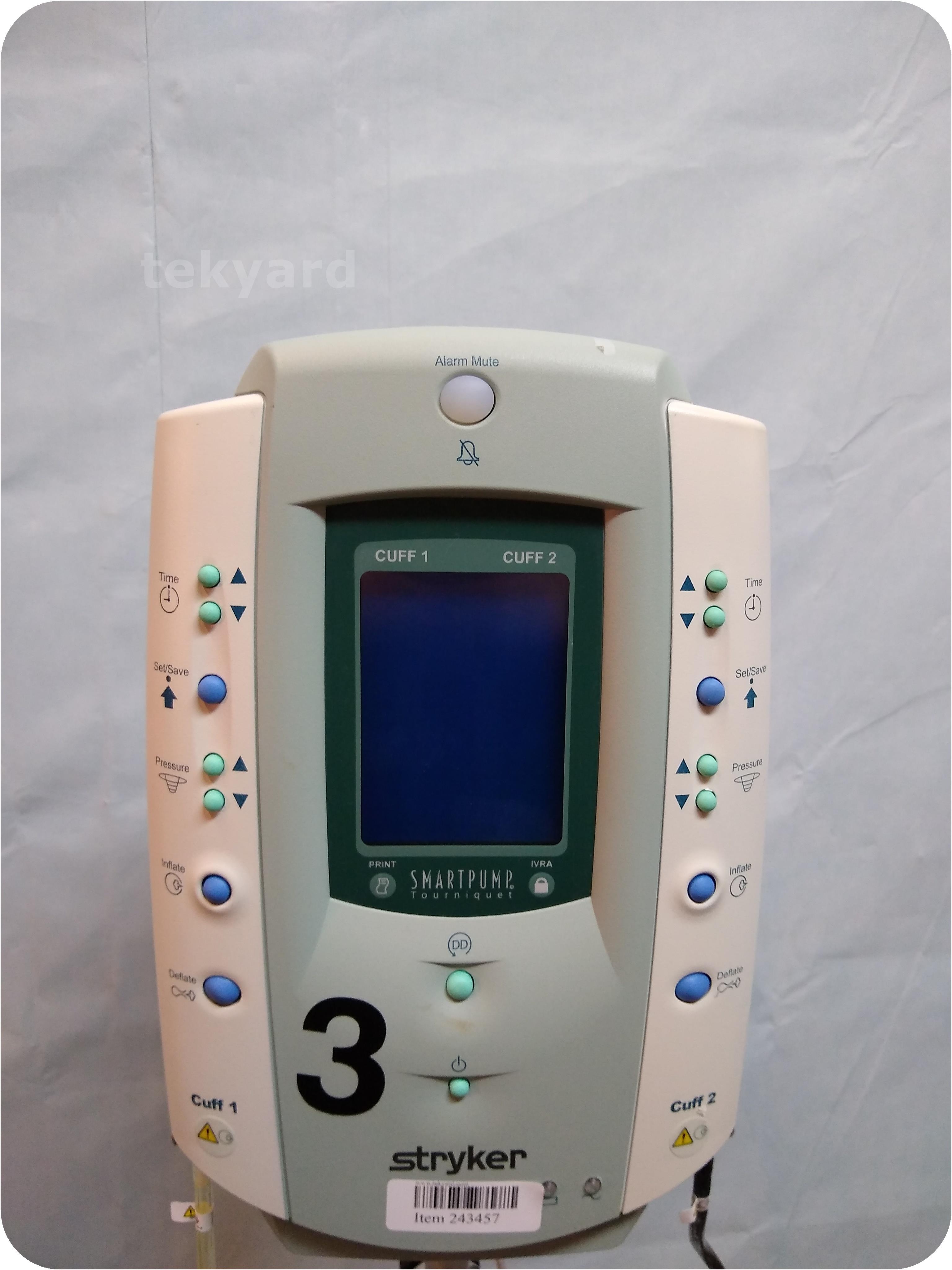 tekyard, LLC. 243457Stryker 5920011000 Smart Pump Dual Channel