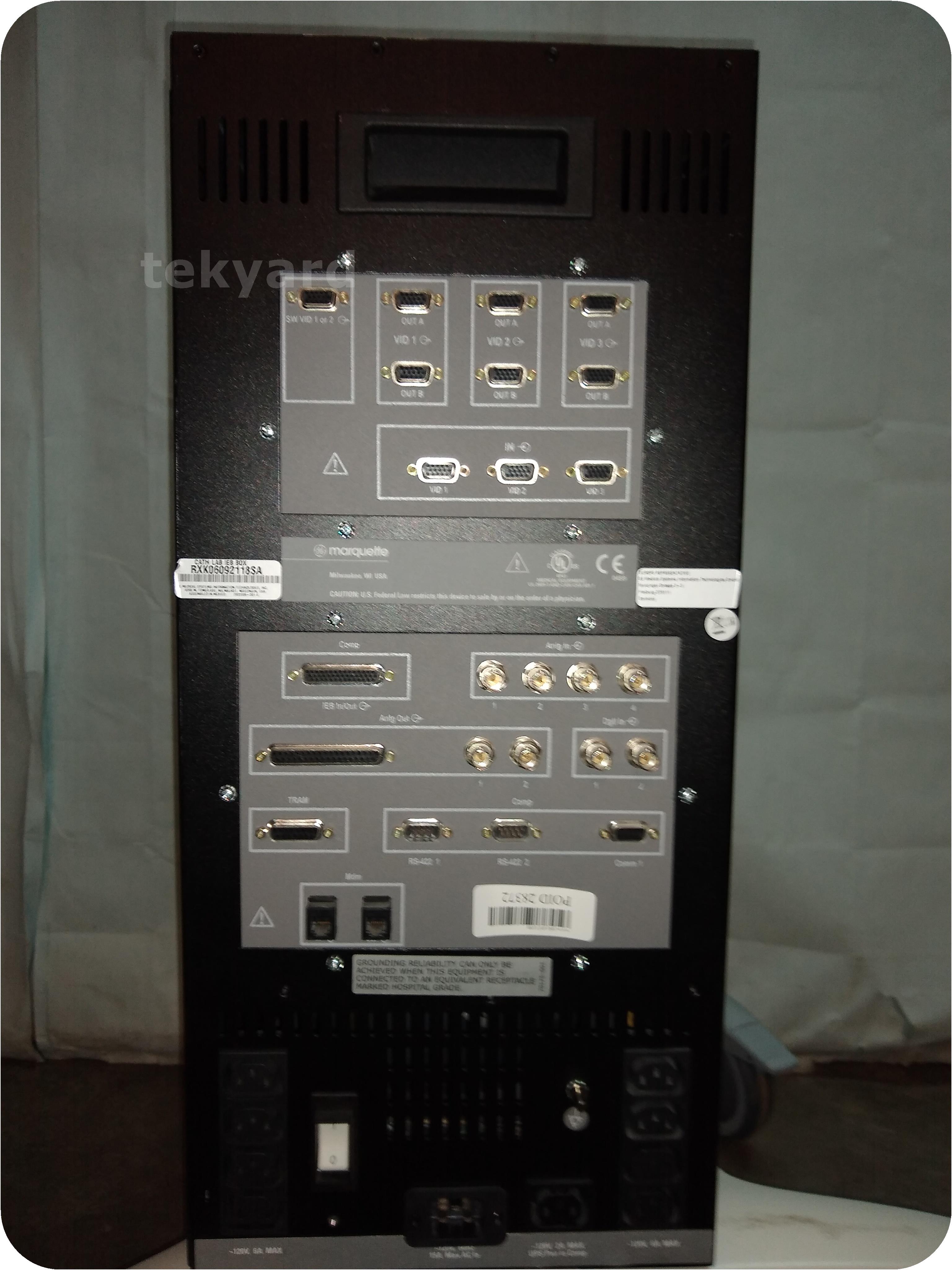 tekyard, LLC. - 247317-GE Marquette Cath Lab IEB Box