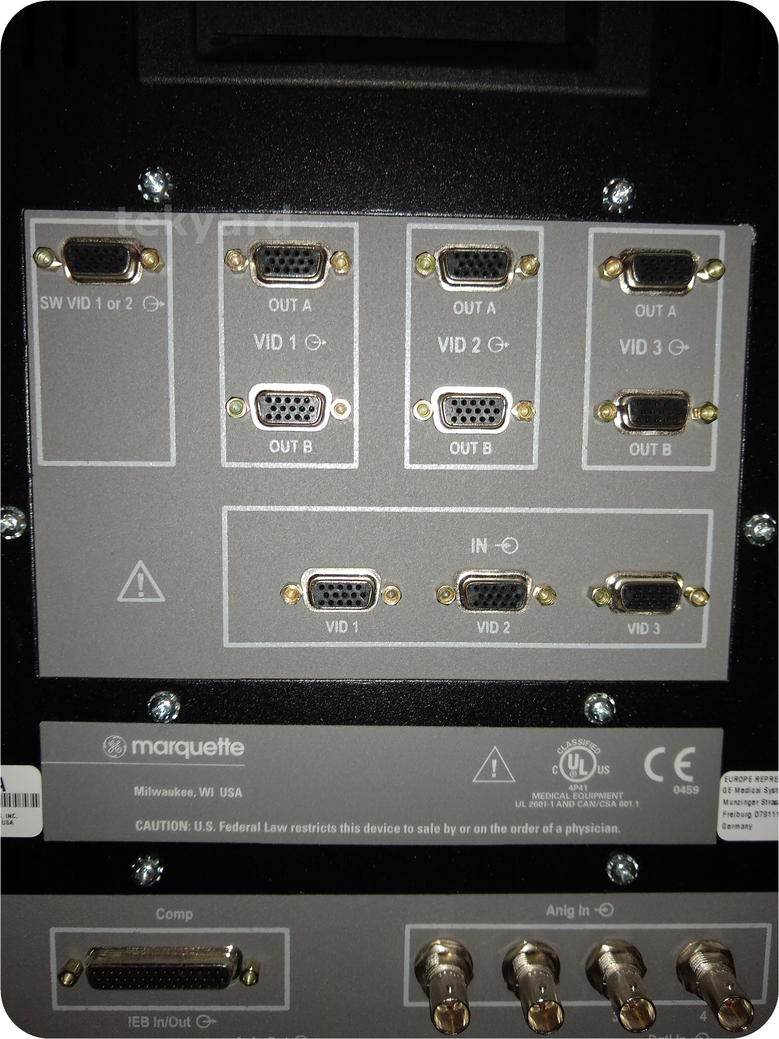 tekyard, LLC. - 247317-GE Marquette Cath Lab IEB Box