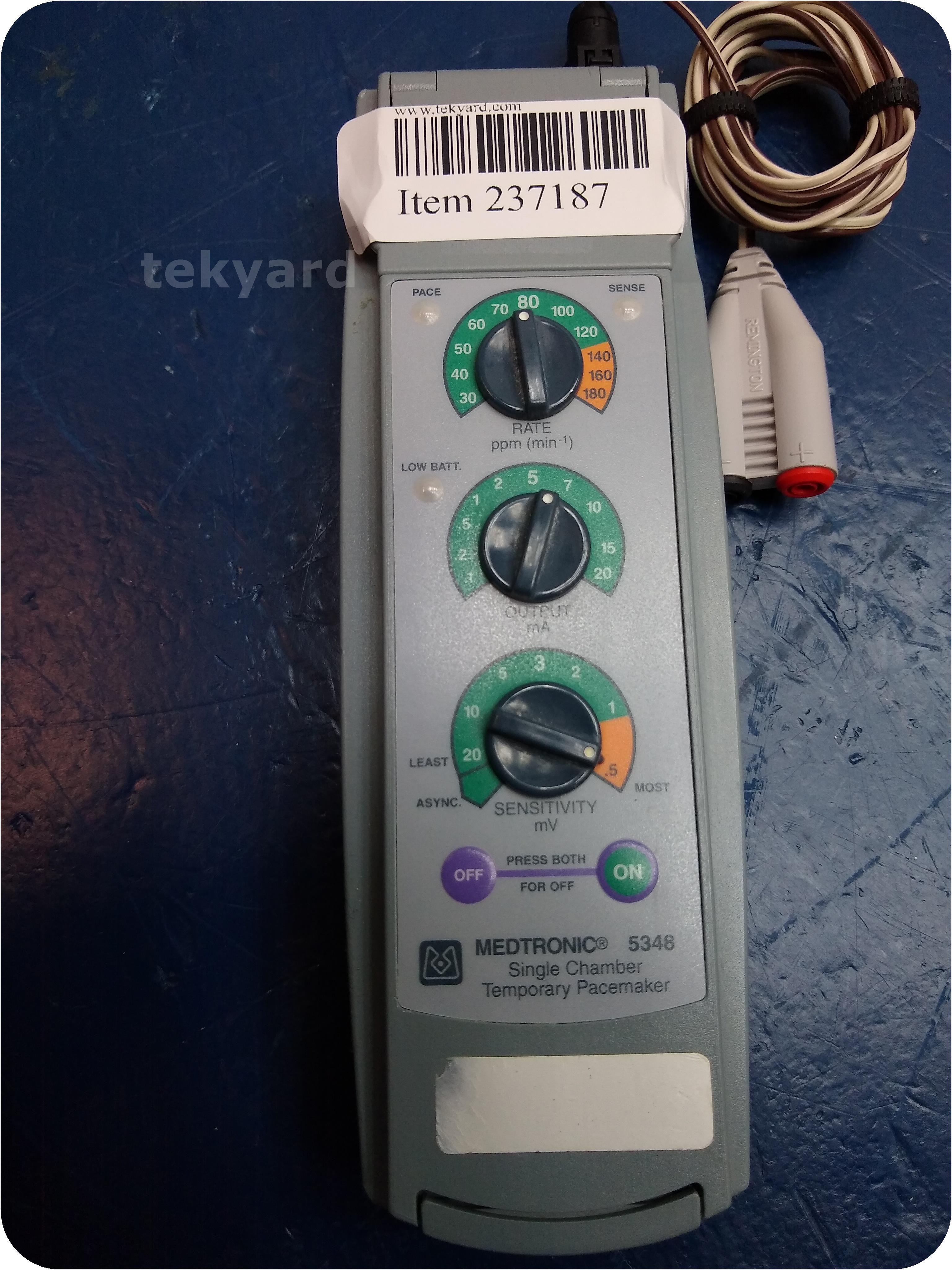 tekyard, LLC. - 249504-Medtronic 5348 Single Chamber