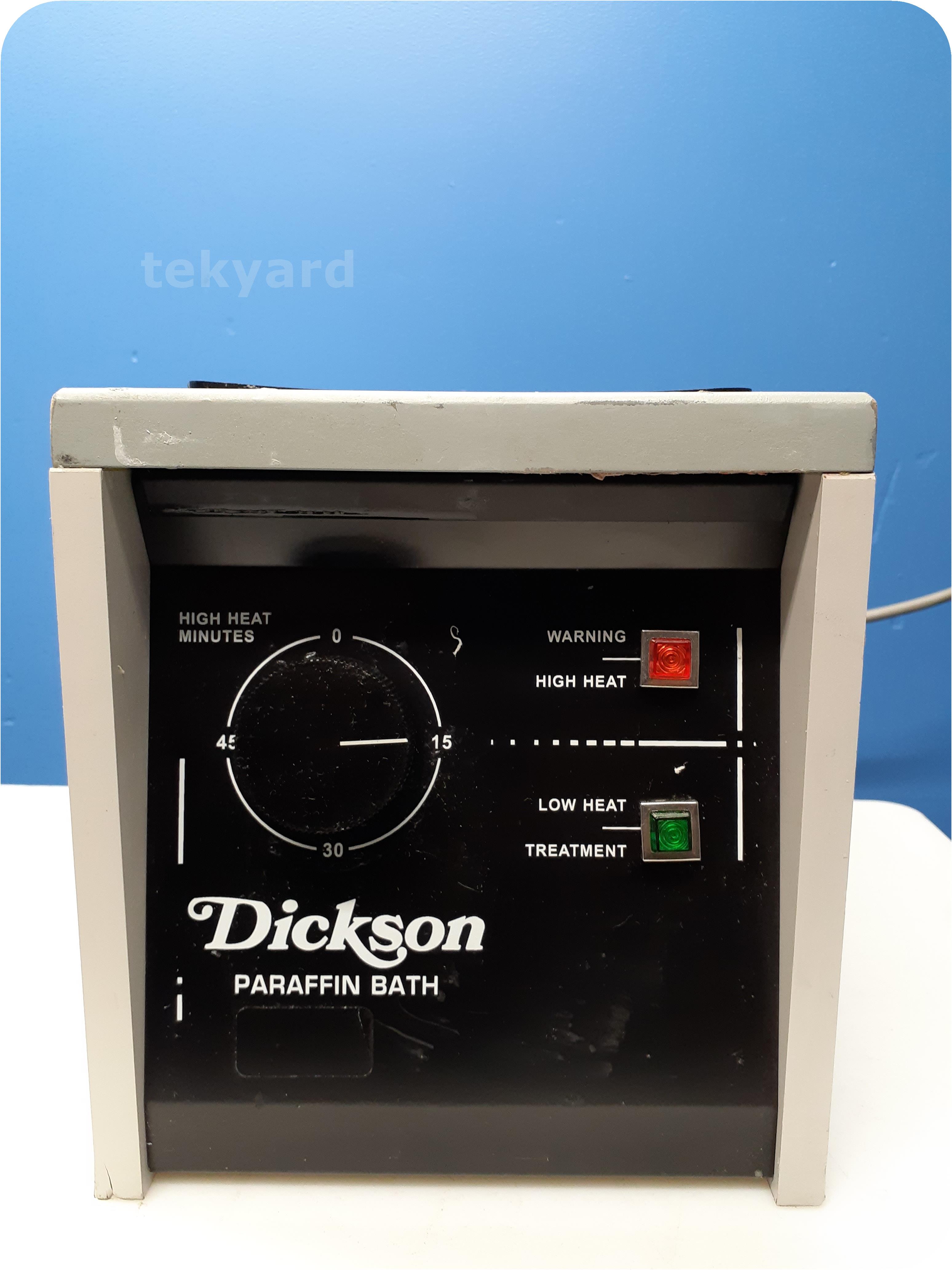 tekyard, LLC. 251913Dickson PB107 Paraffin Bath