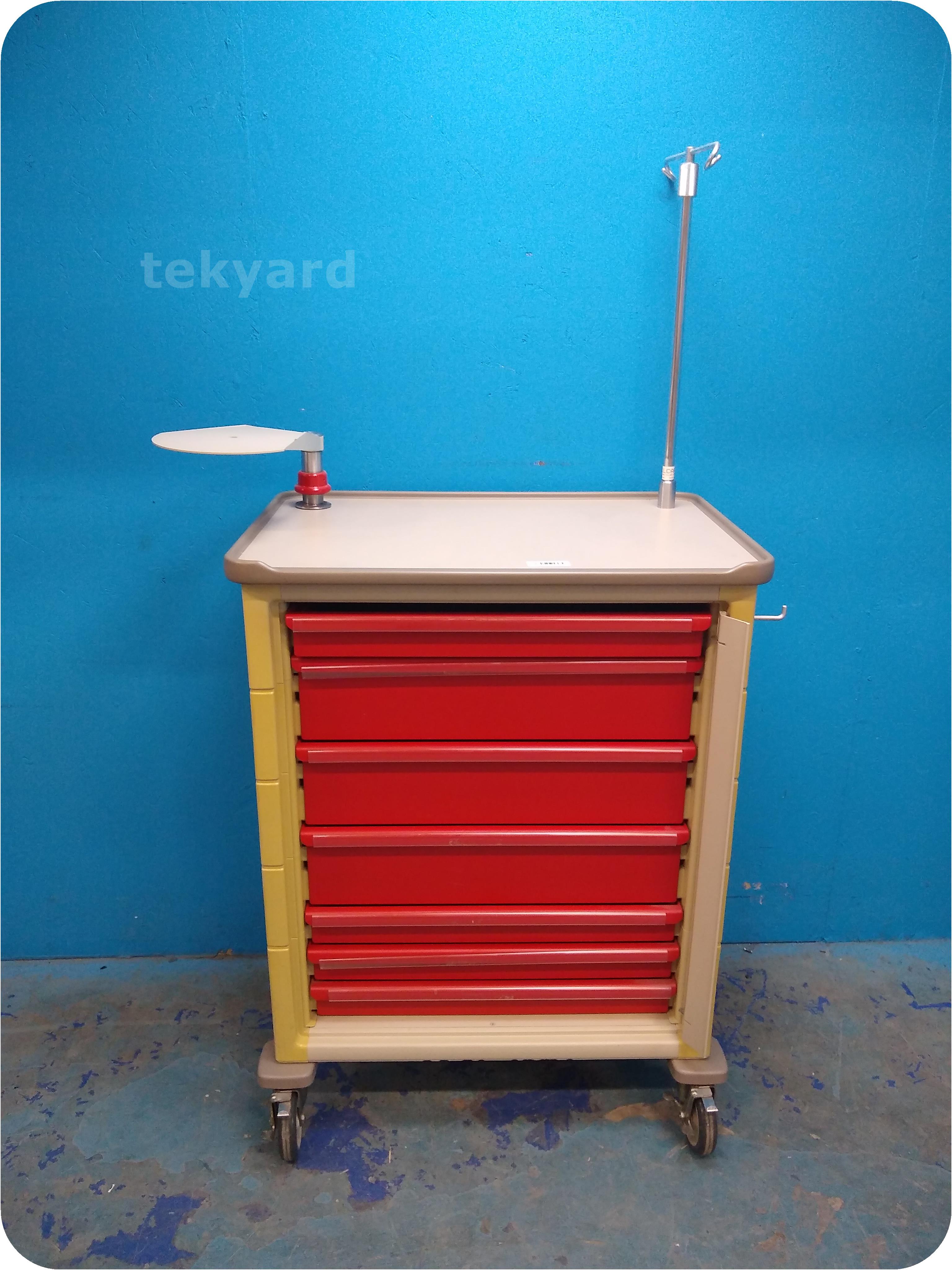 tekyard, LLC. 252782Herman Miller MilCare Medical Emergency Supply Cart