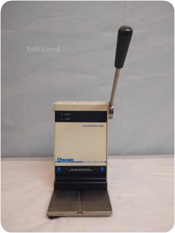 packard micromate 496 plate sealer packard micromate 496 plate sealer