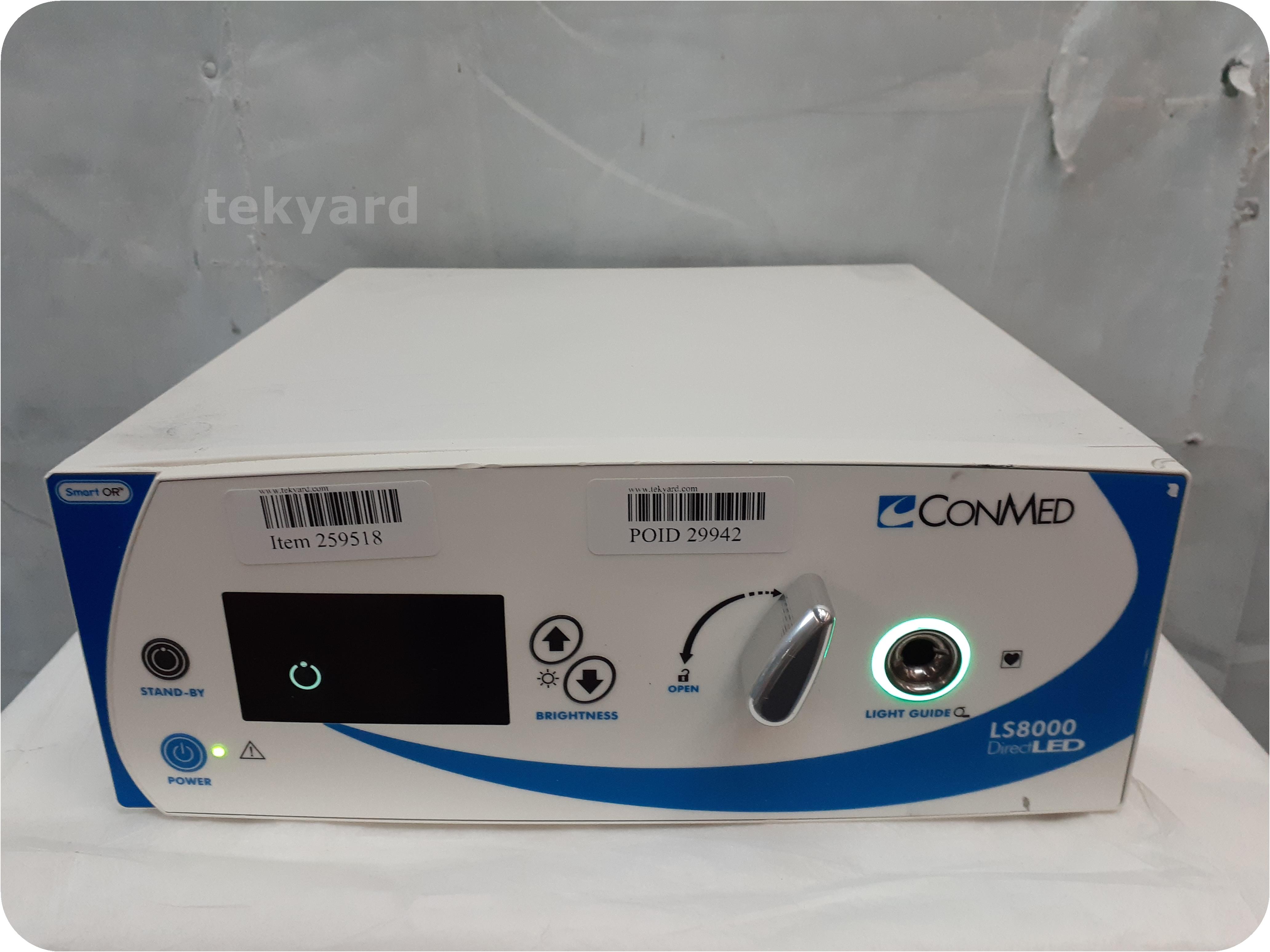 tekyard, LLC. 259518ConMed LS8000 Direct LED Light Source