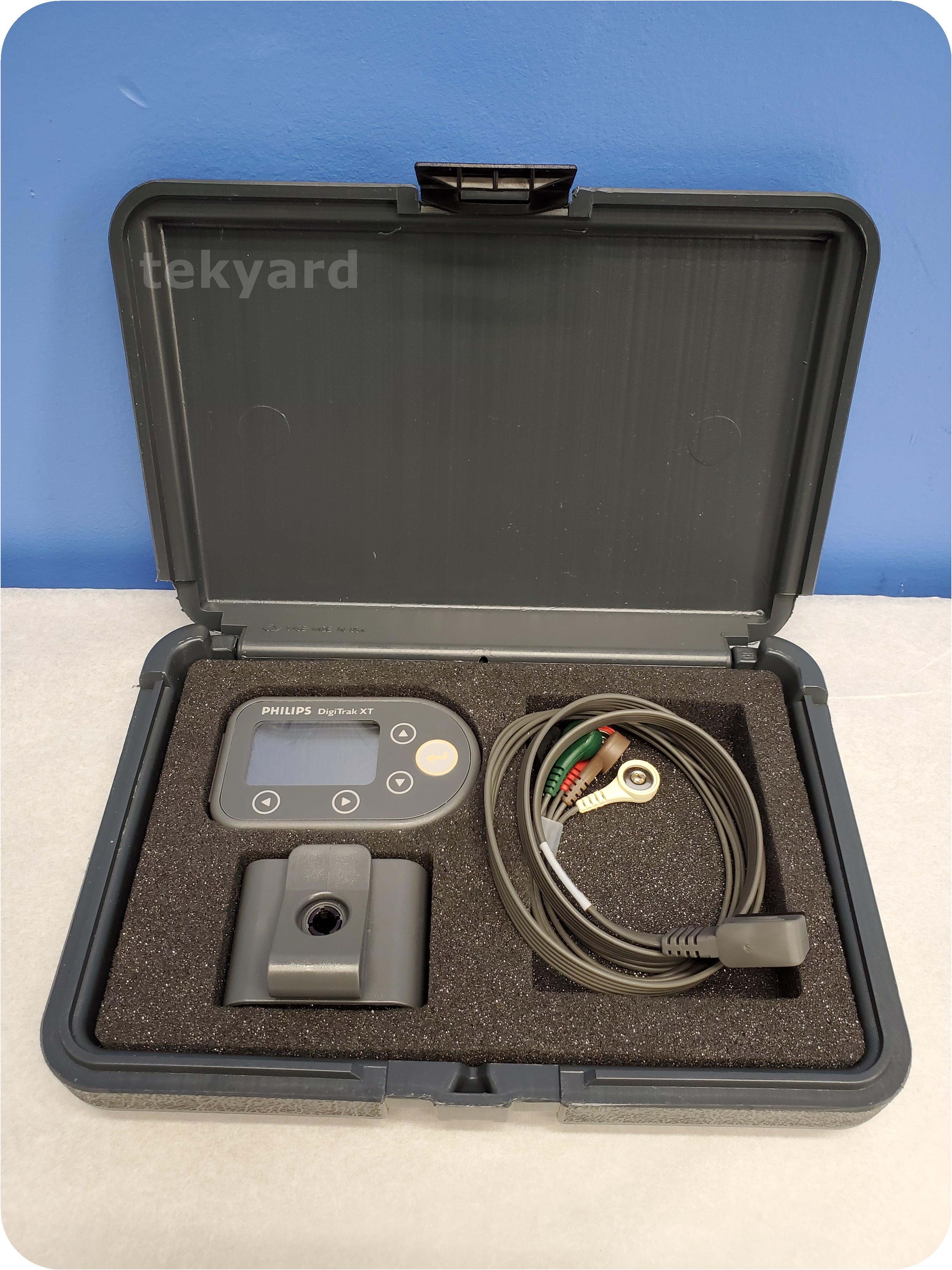 tekyard, LLC. 261696Philips DigiTrak XT 860322 Holter Recorder ECG Unit