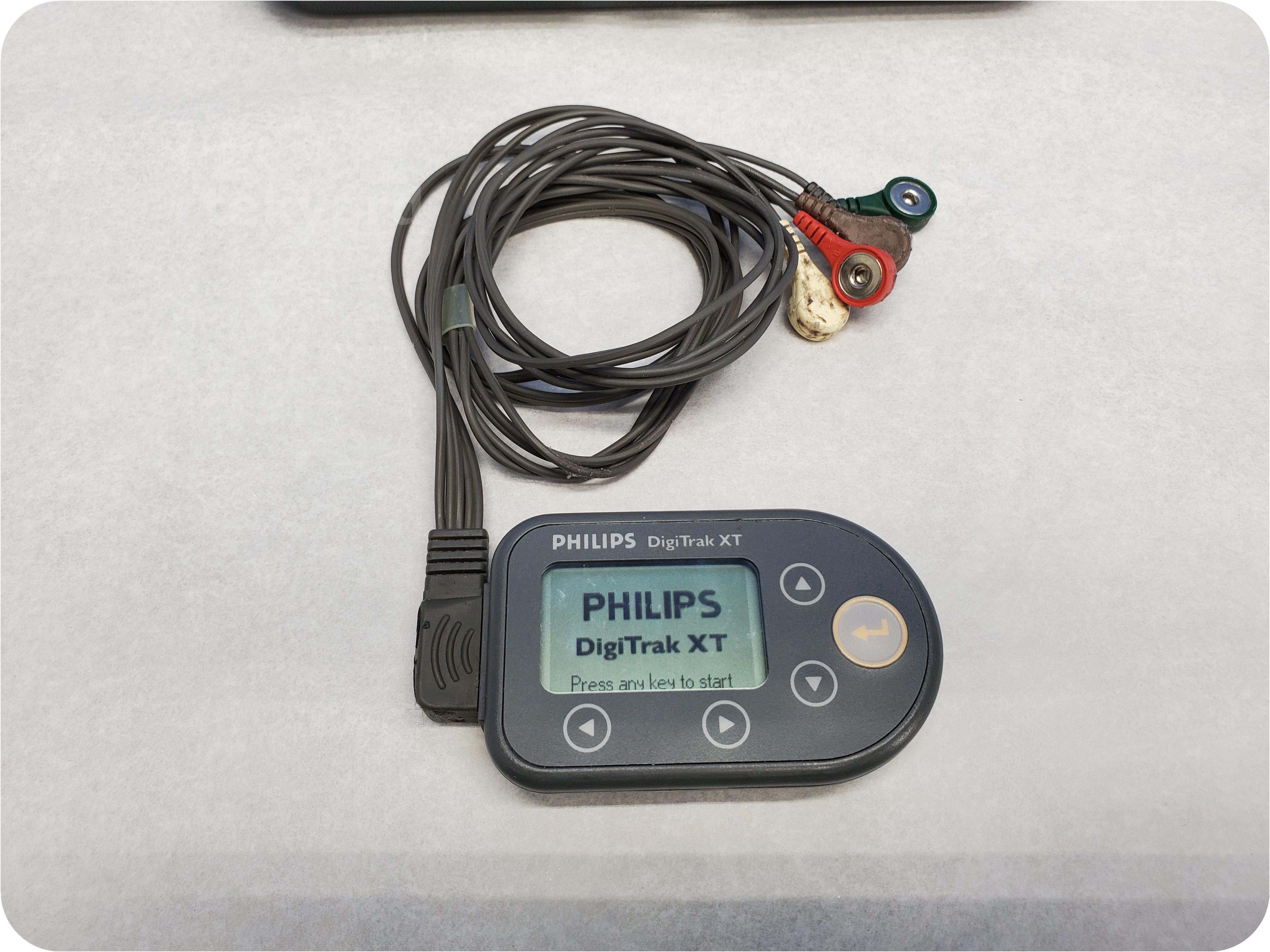champion Bounce auxiliary tekyard, LLC. - 261699-Philips DigiTrak XT 860322 Holter Recorder ECG Unit