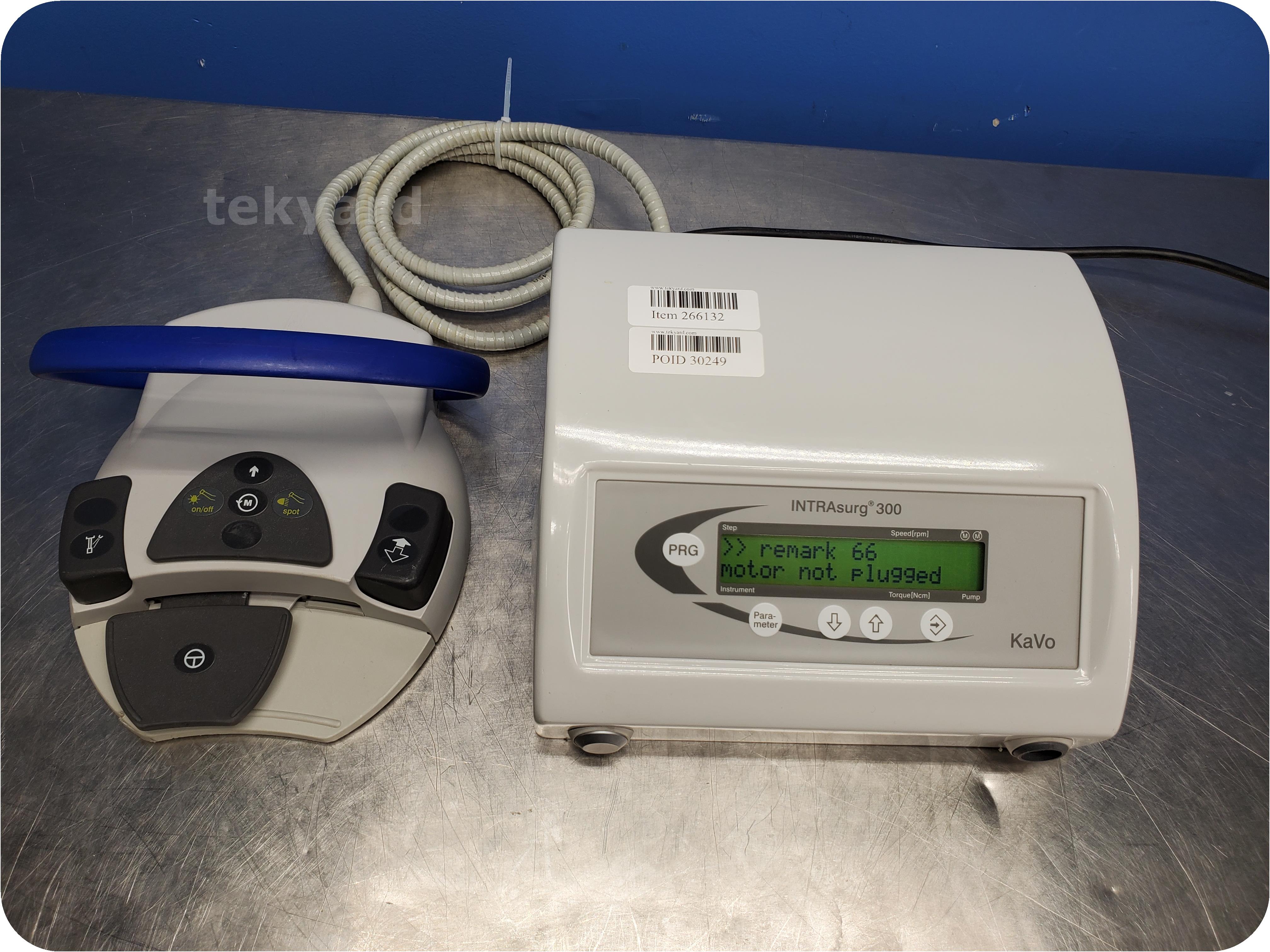 tekyard, LLC. - 266132-Kavo INTRAsurg 300 Dental Implant Motor System