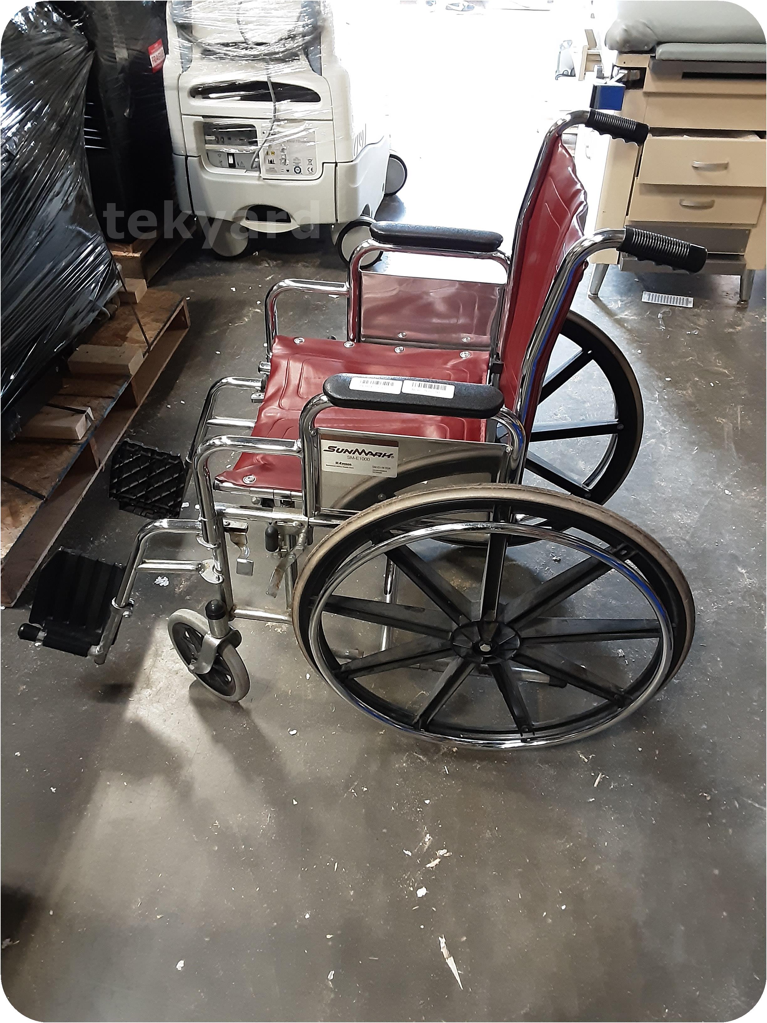 tekyard, LLC. 272396Mckesson SME1000 Sunmark Wheelchair
