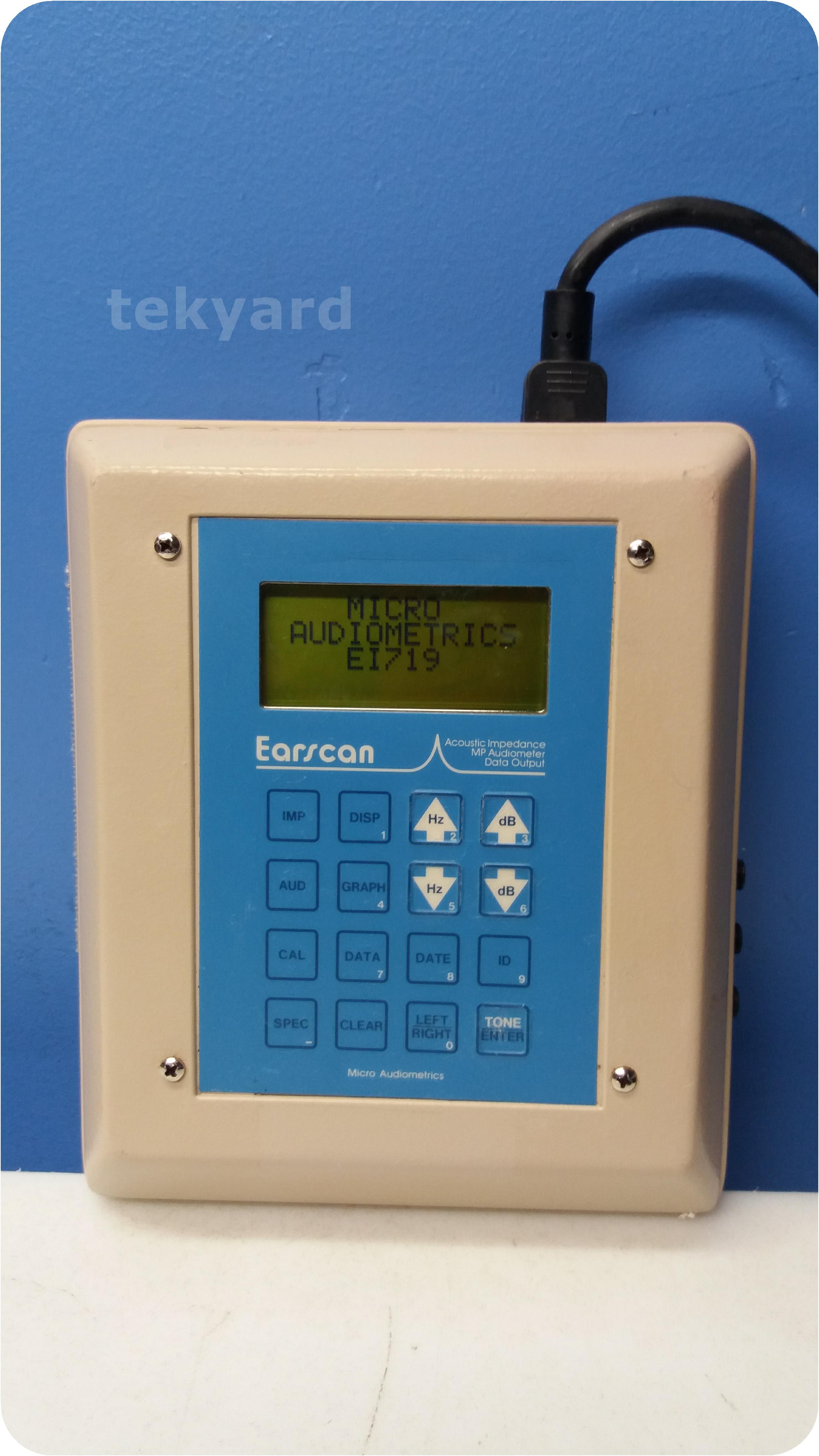 tekyard, LLC. 271902Micro Audiometrics ESTRAM Earscan Audiometer