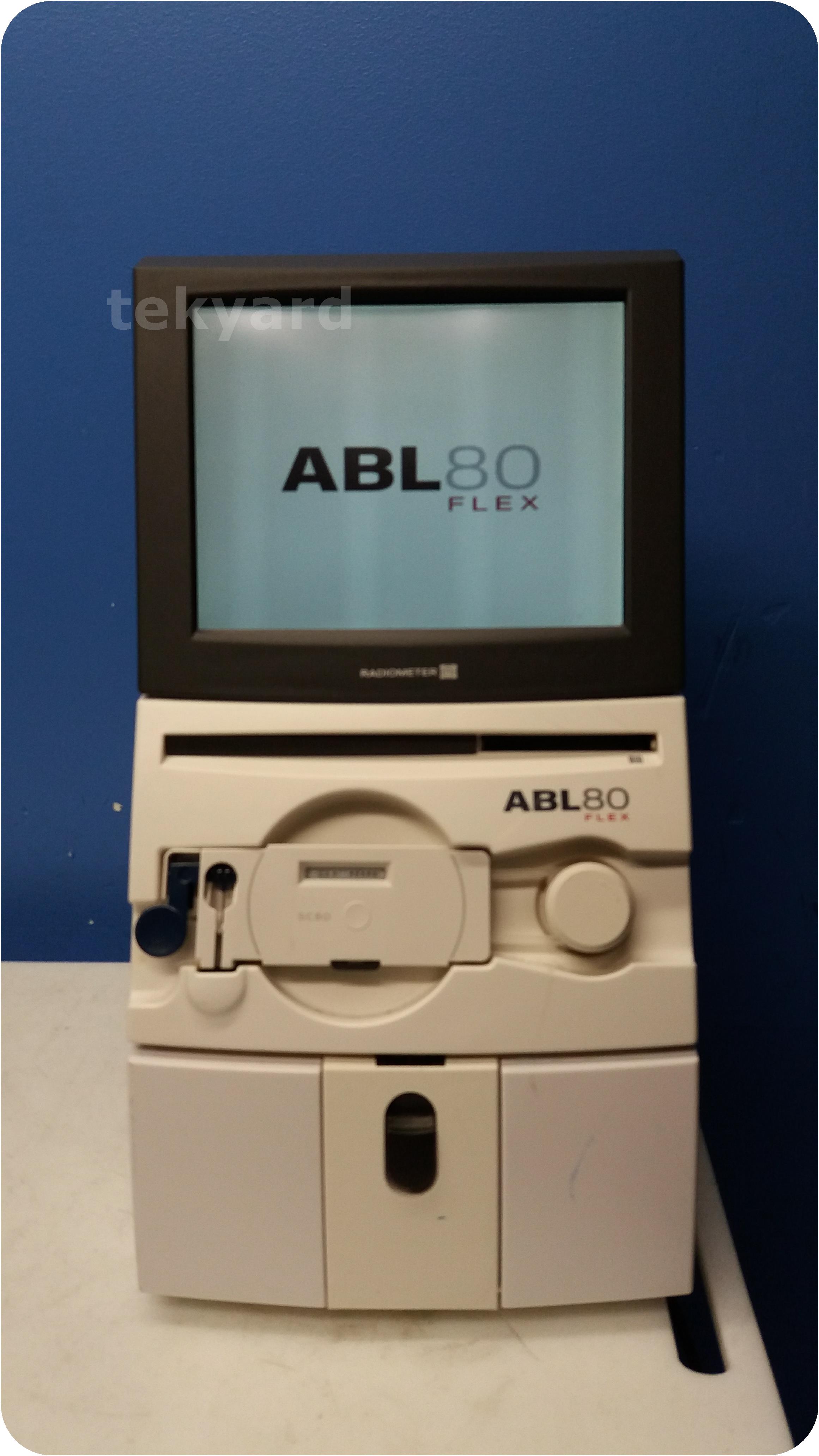tekyard, LLC. 271981Radiometer ABL80 FLEX COOX Blood Gas Analyzer