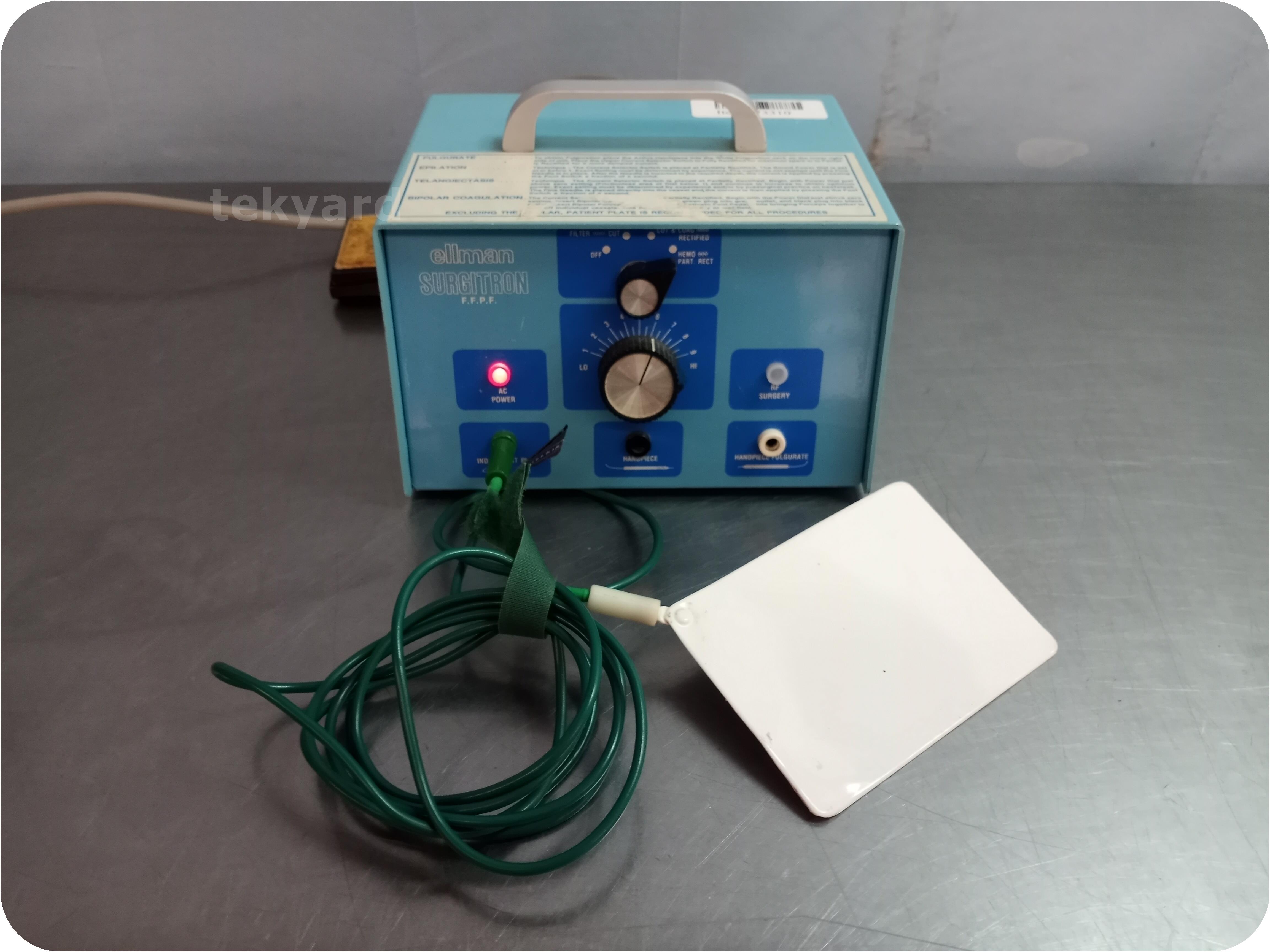 tekyard, LLC. 273310Ellman Surgitron FFPF ESU Electrosurgical Unit