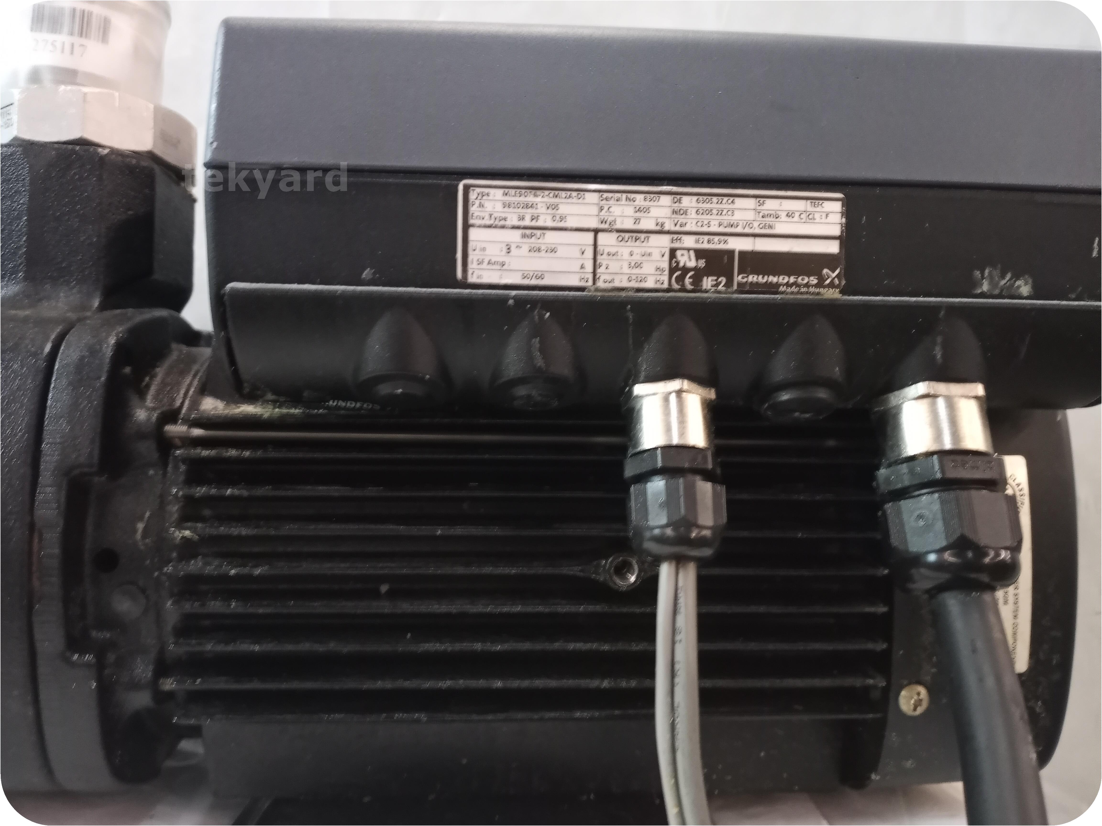 tekyard, LLC. - 275117-Grundfos X 98102841-V05 Water Pump