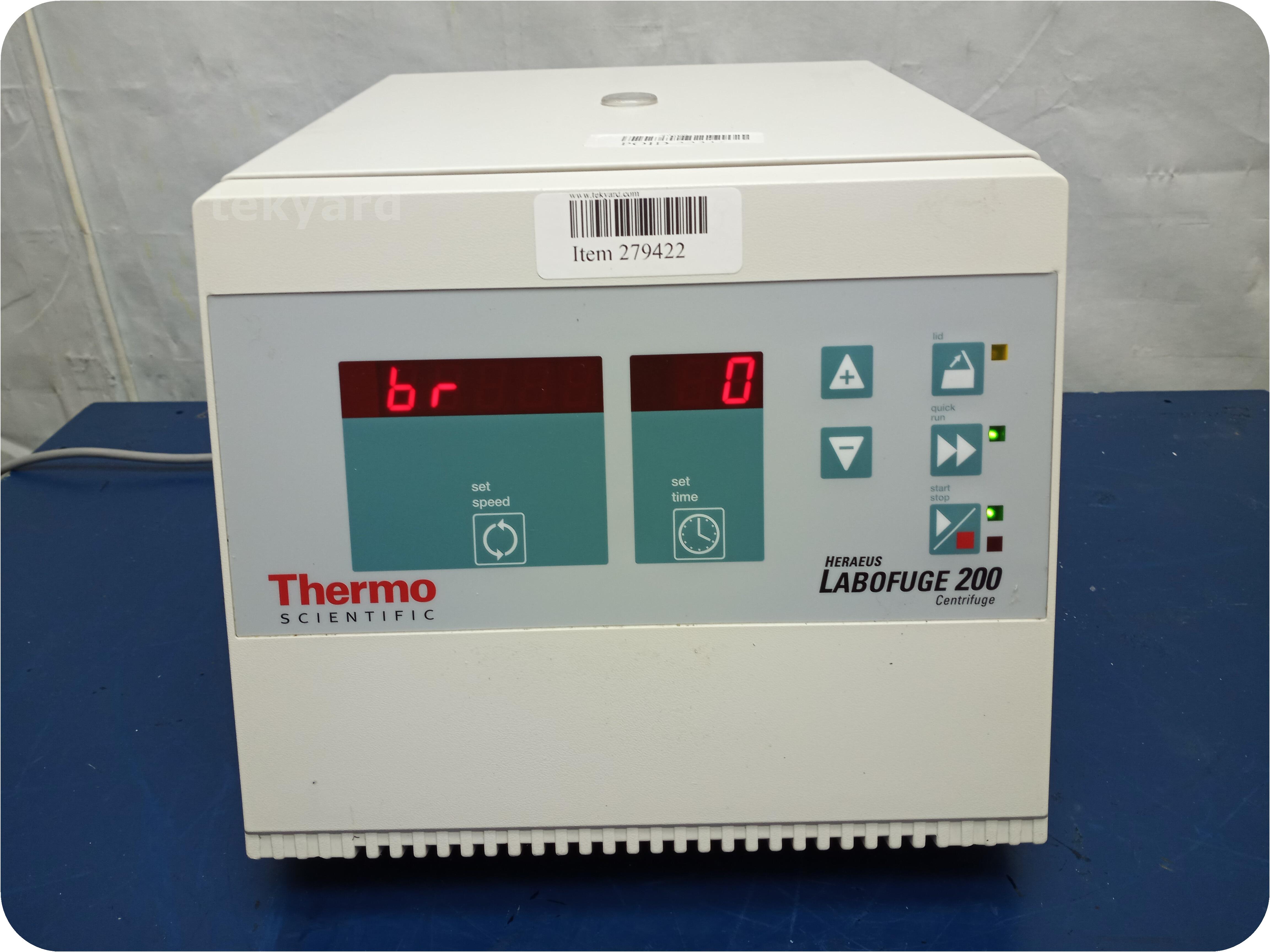 tekyard, LLC. 279422Thermo Scientific / Heraeus Labofuge 200