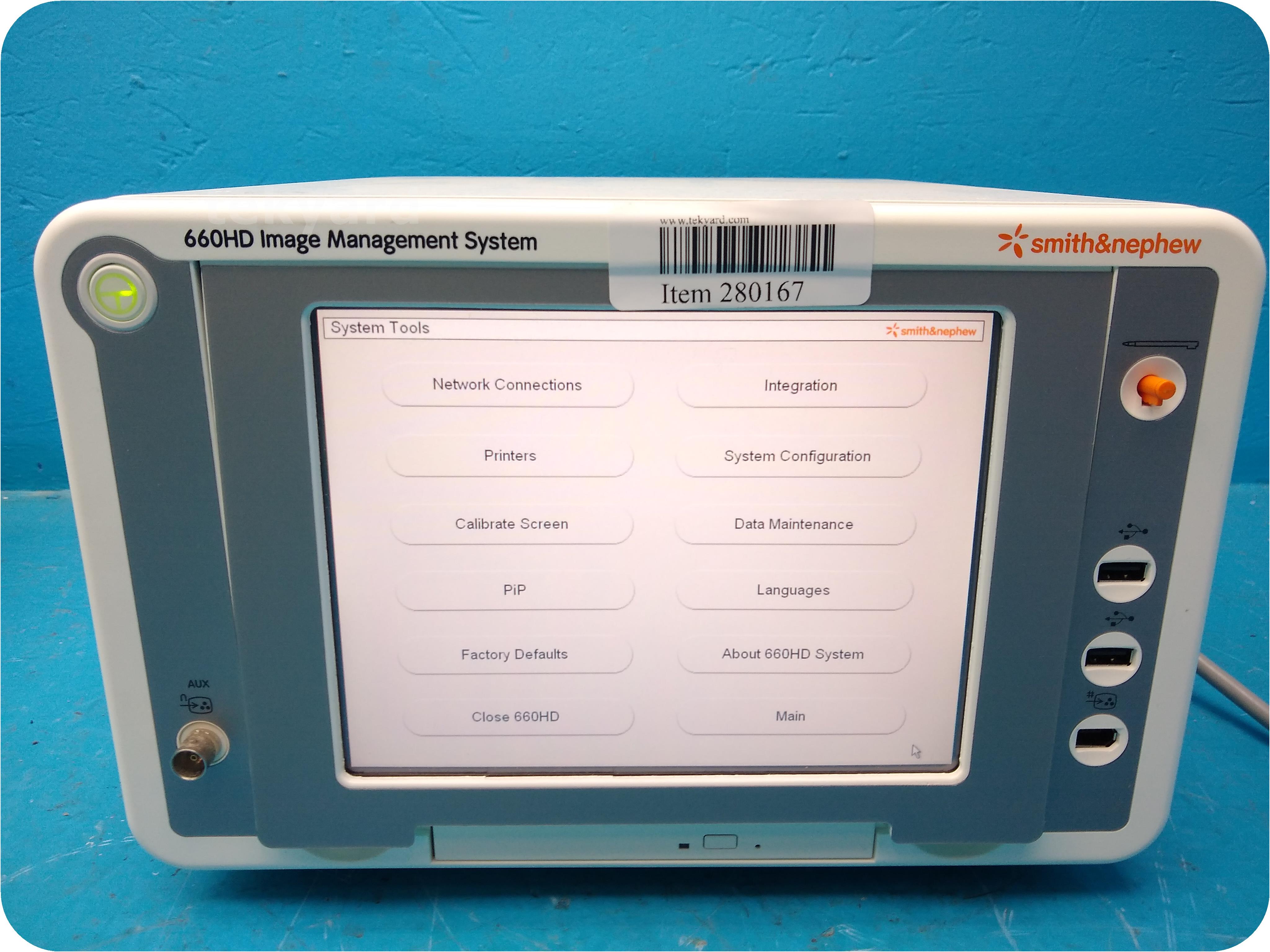 tekyard, LLC. 280167Smith & Nephew 660HD 72200242 Image Management