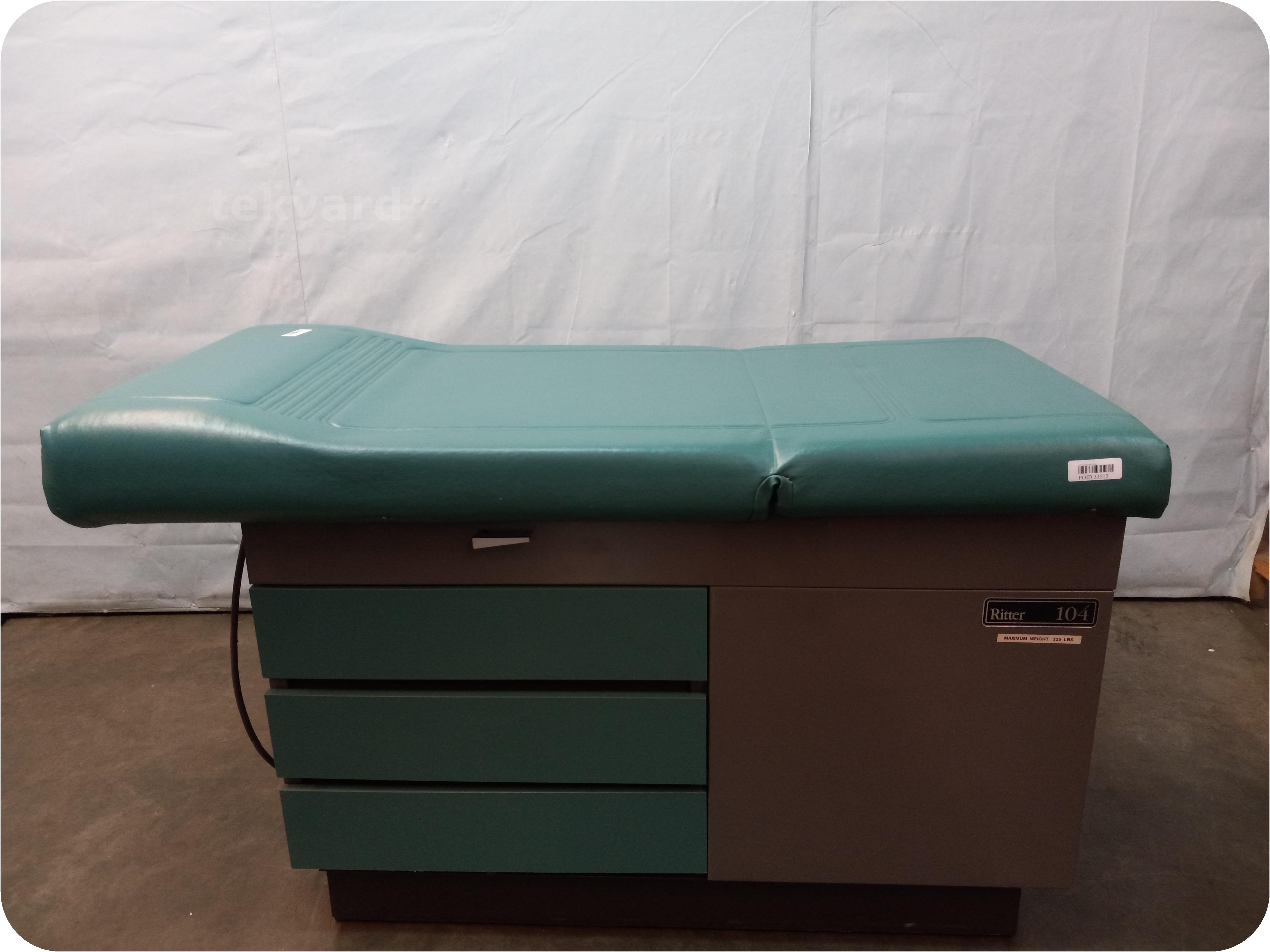 tekyard, LLC. 283708Midmark / Ritter 104 Exam (Examination) Room Table