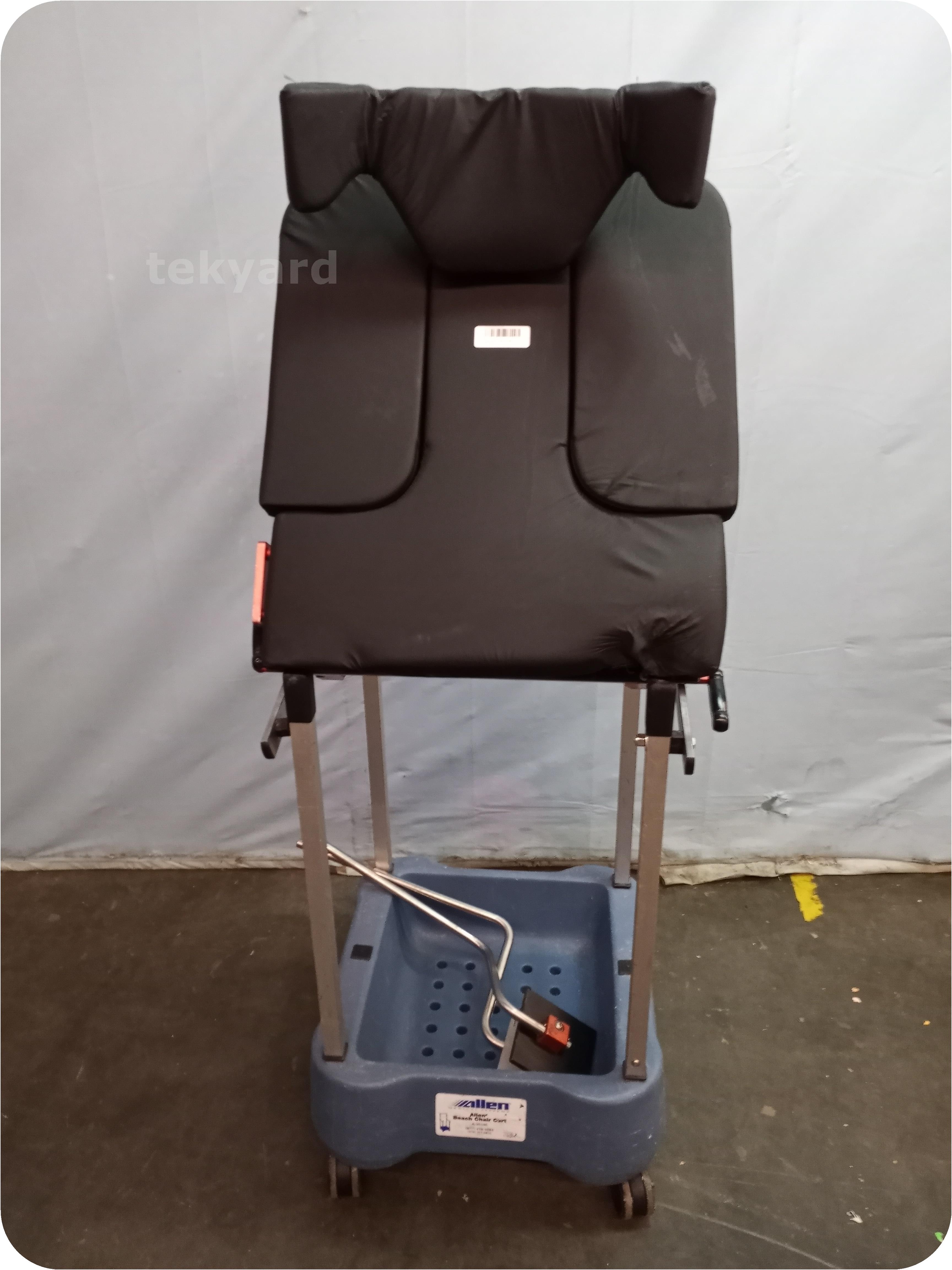 tekyard, LLC. 285081Allen Medical Systems Beach Chair Cart