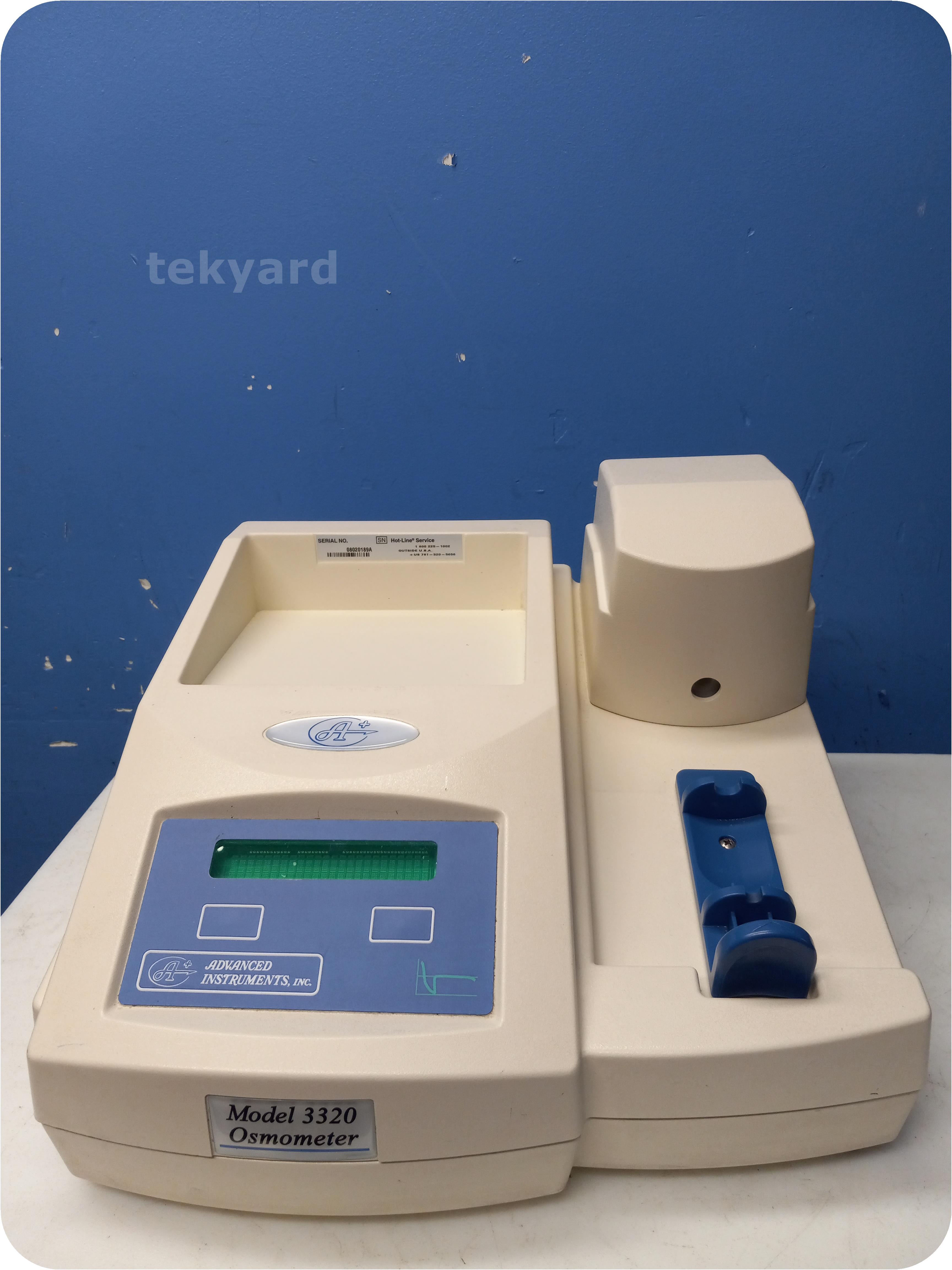 tekyard, LLC. 286065Advanced Instruments 3320 Micro Osmometer