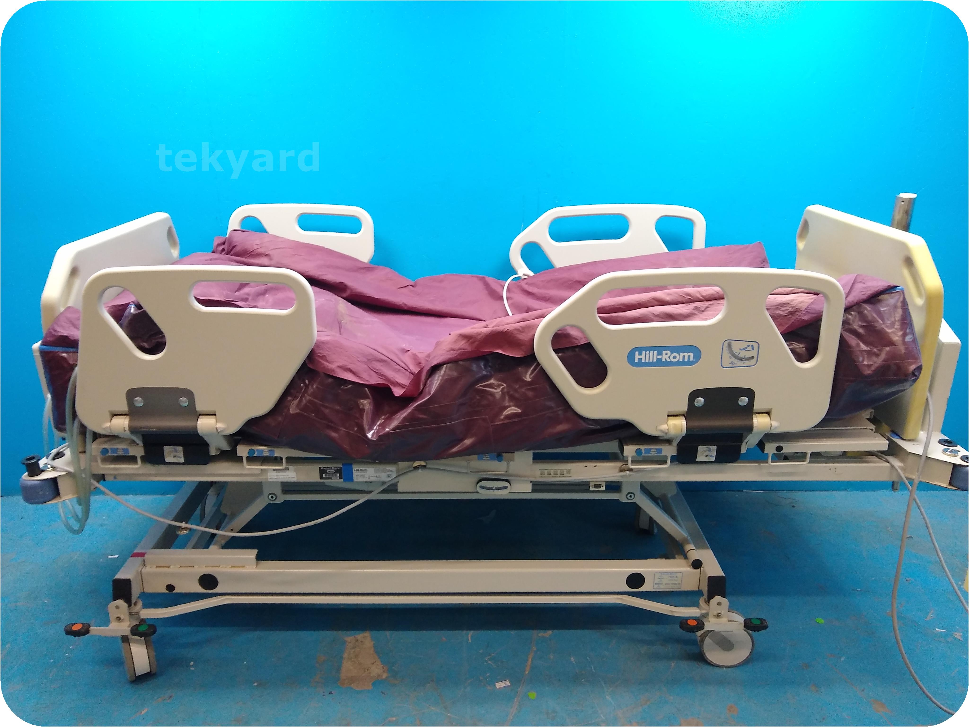 tekyard, LLC. 291097HillRom Excel Care P610BCAP Bariatric Hospital Bed