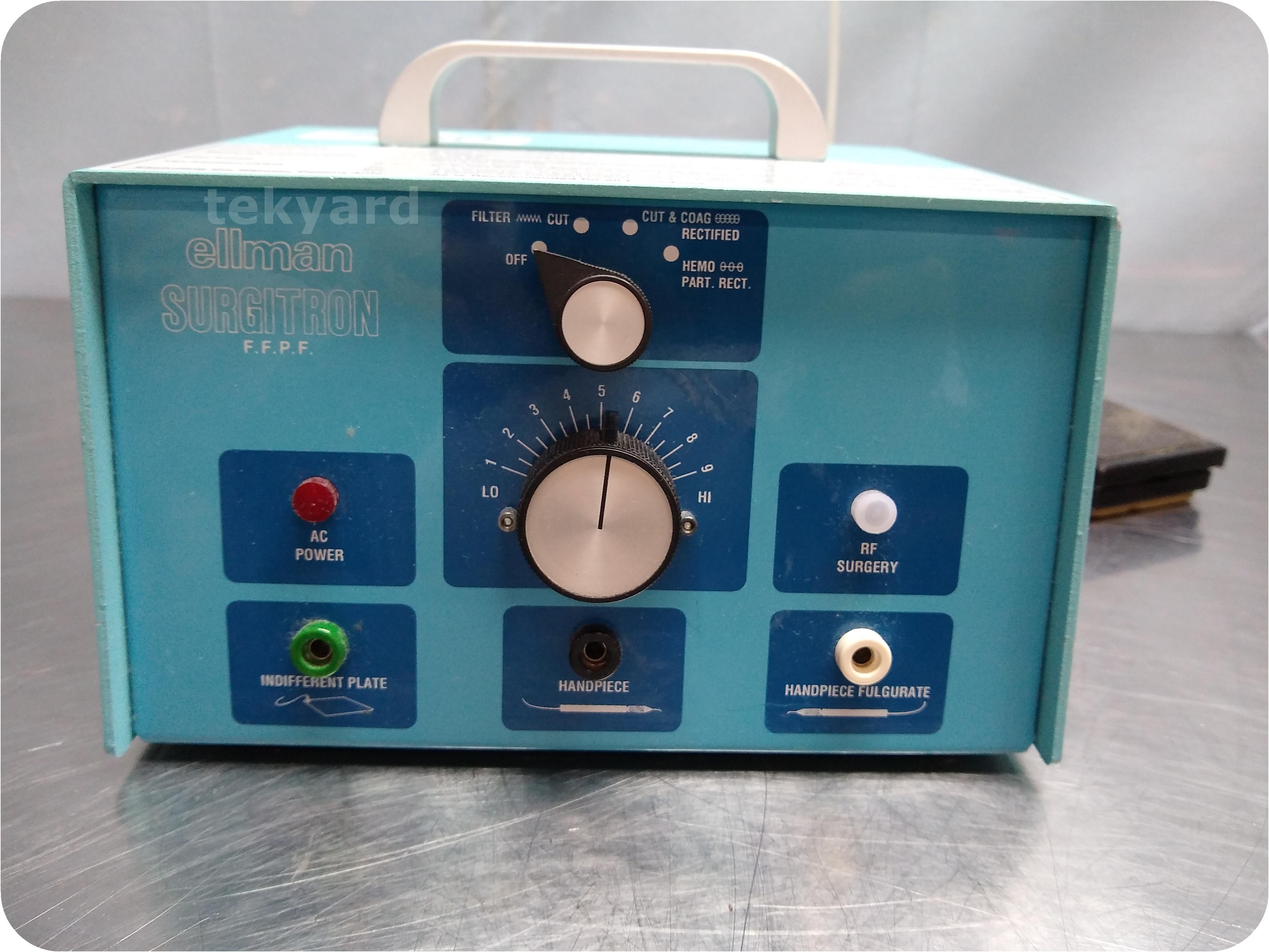 tekyard, LLC. 293698Ellman Surgitron FFPF ESU Electrosurgical Unit