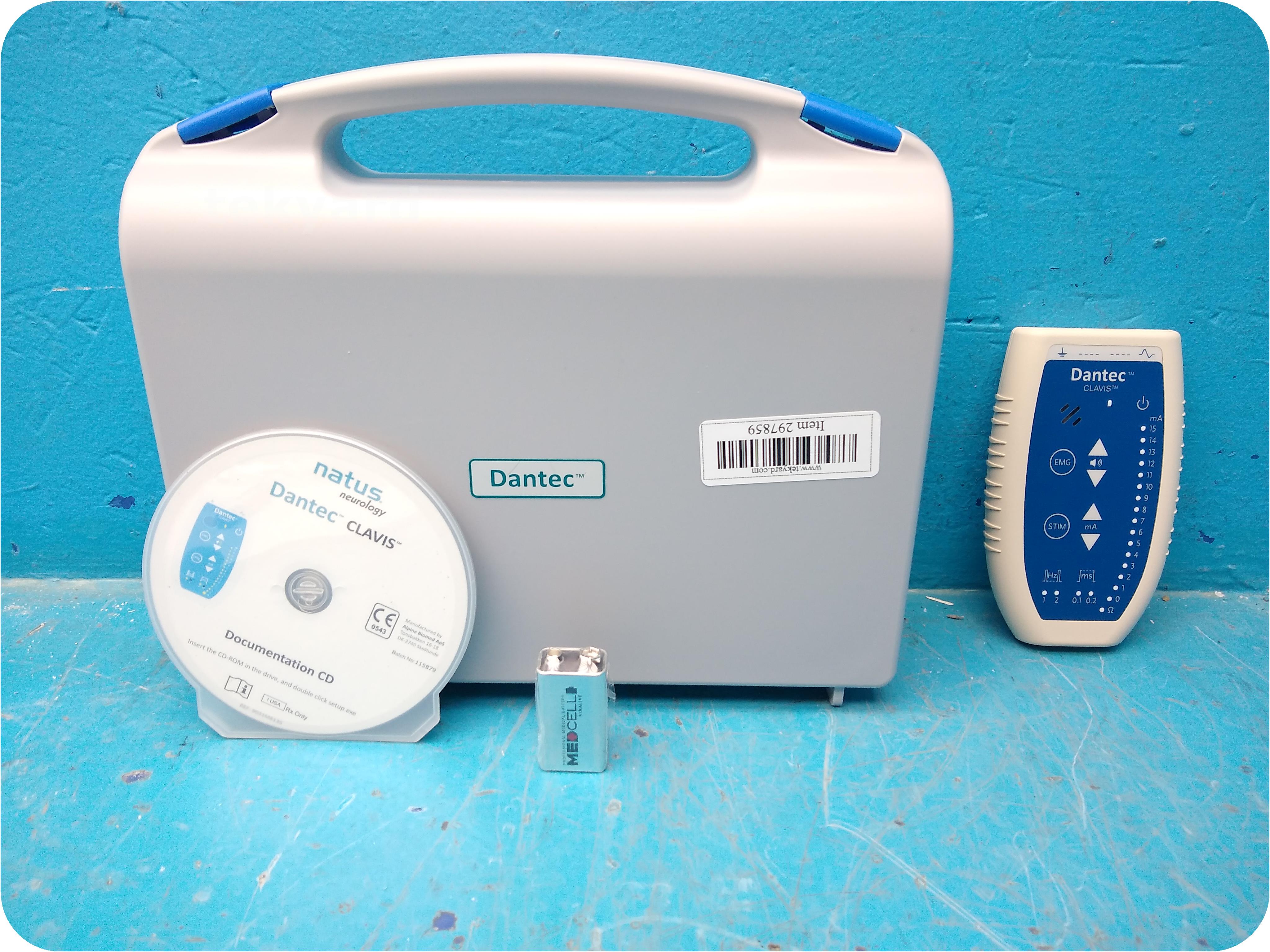 tekyard, LLC. 297859Alpine Biomed Dantec Clavis Handheld EMG/STIM Device