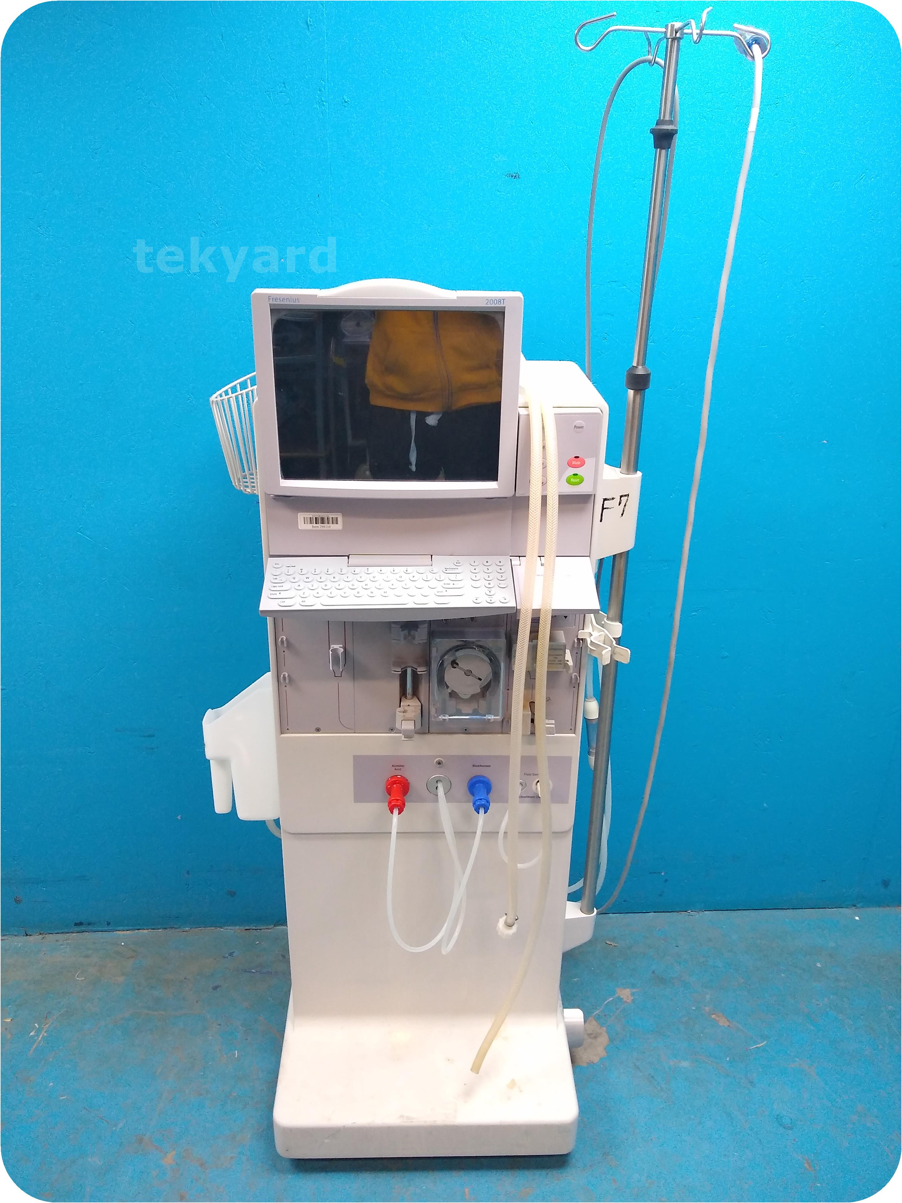 tekyard, LLC. 298110Fresenius 2008T Dialysis Machine