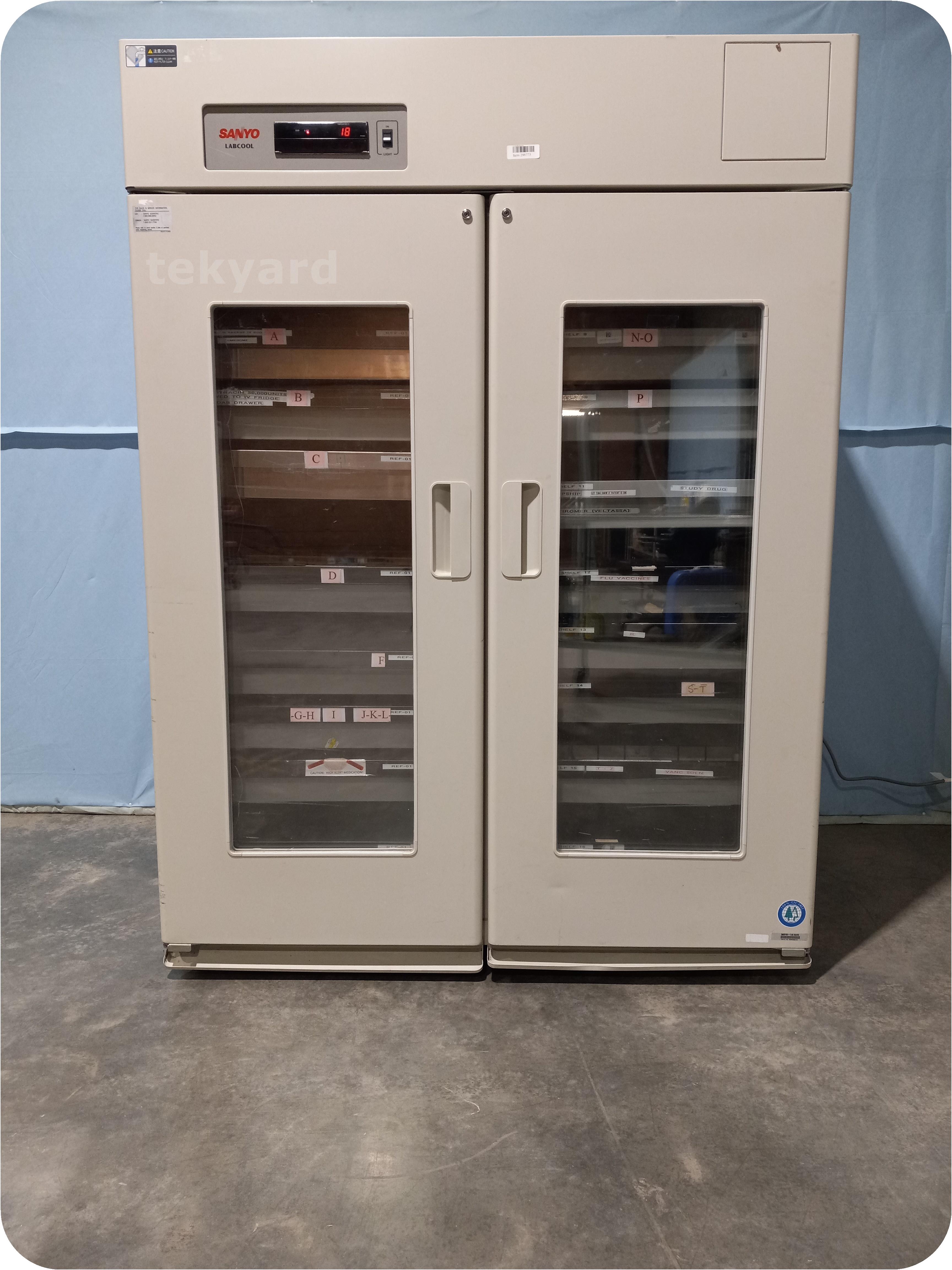 tekyard, LLC. 298773Sanyo MPR1410 Pharmaceutical Double Door