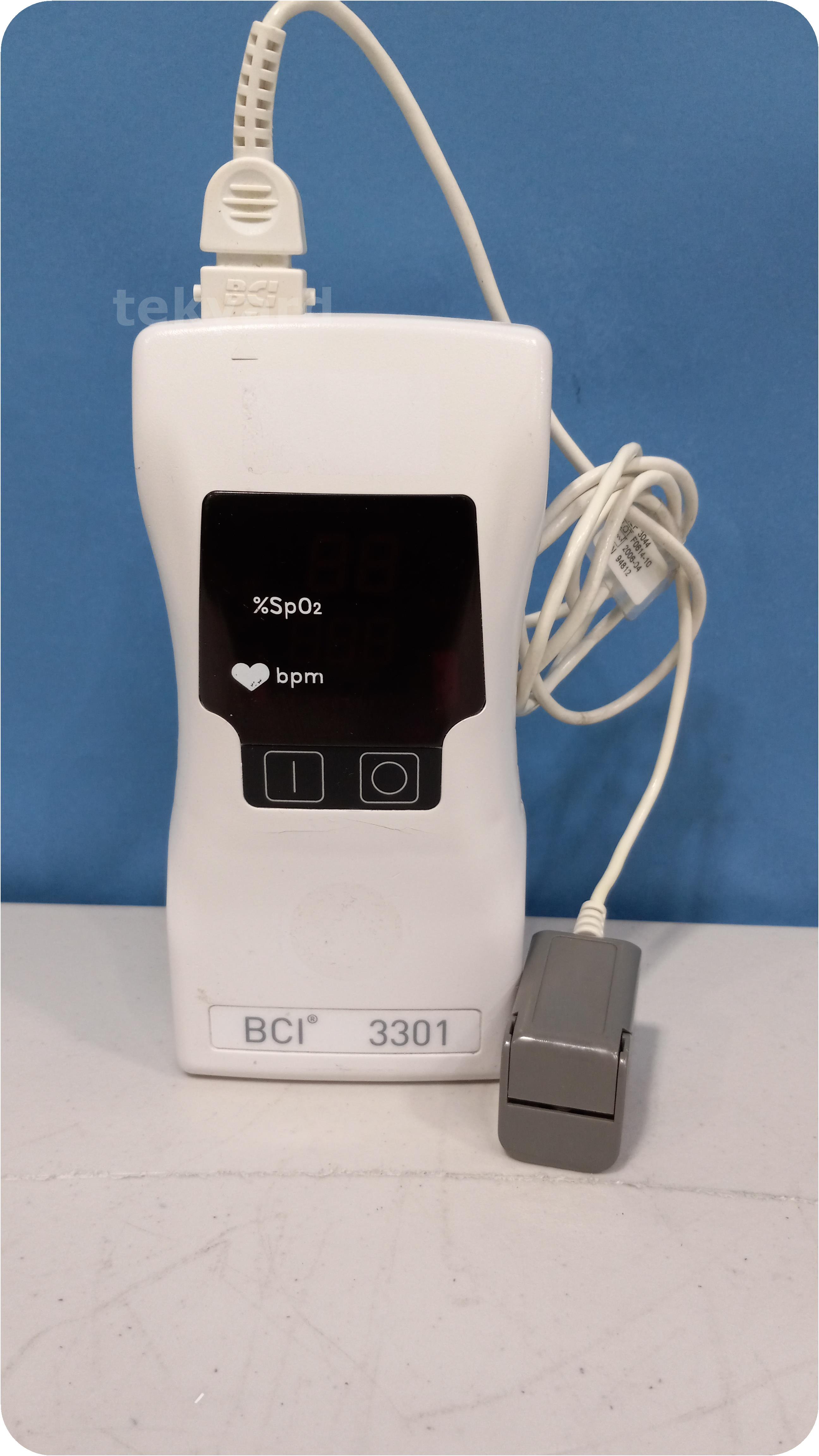 tekyard, LLC. 299686BCI 3301 Hand Held Pulse Oximeter SpO2