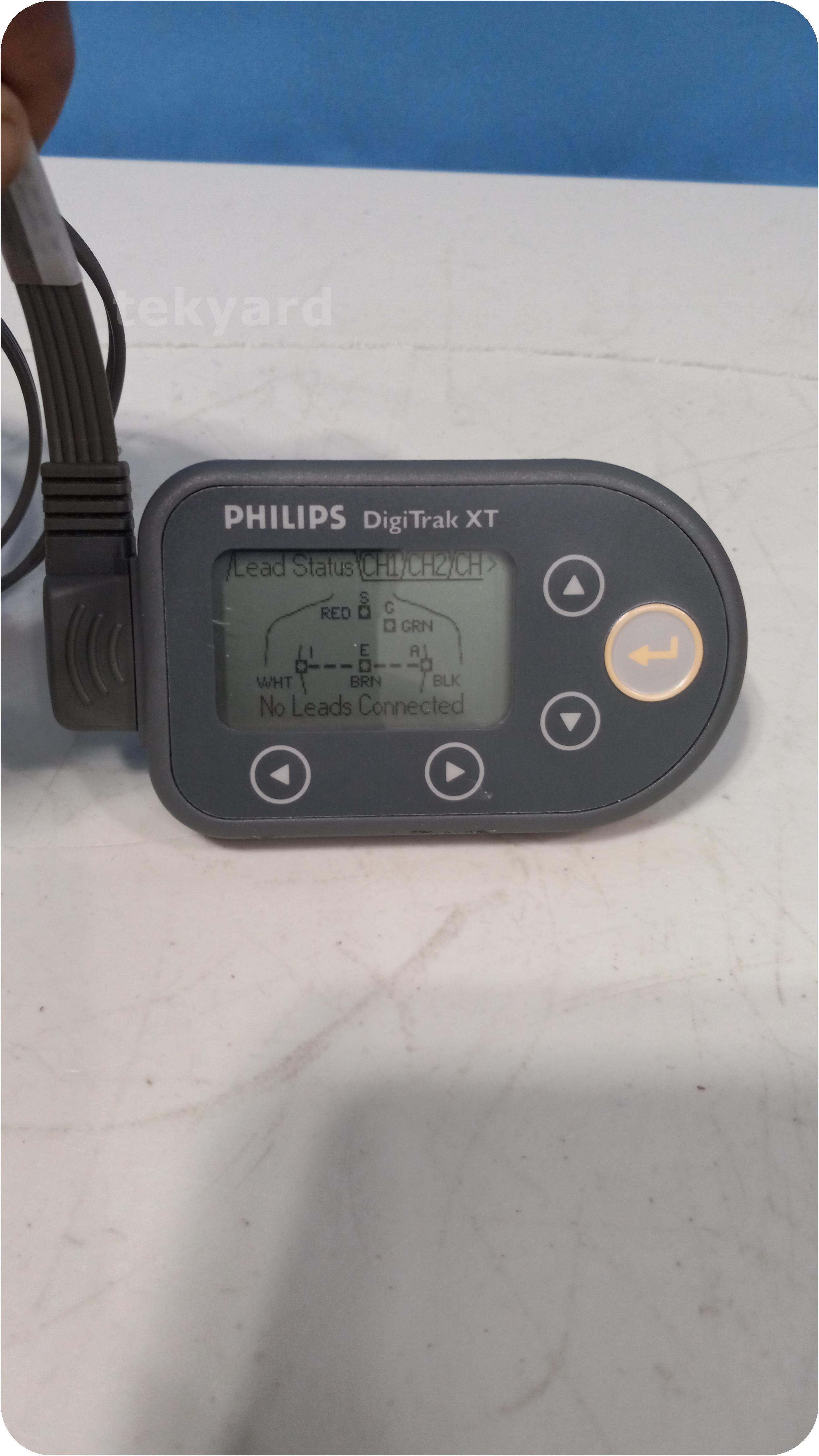 tekyard, LLC. 299755Philips DigiTrak XT 860322 Holter Recorder ECG Unit