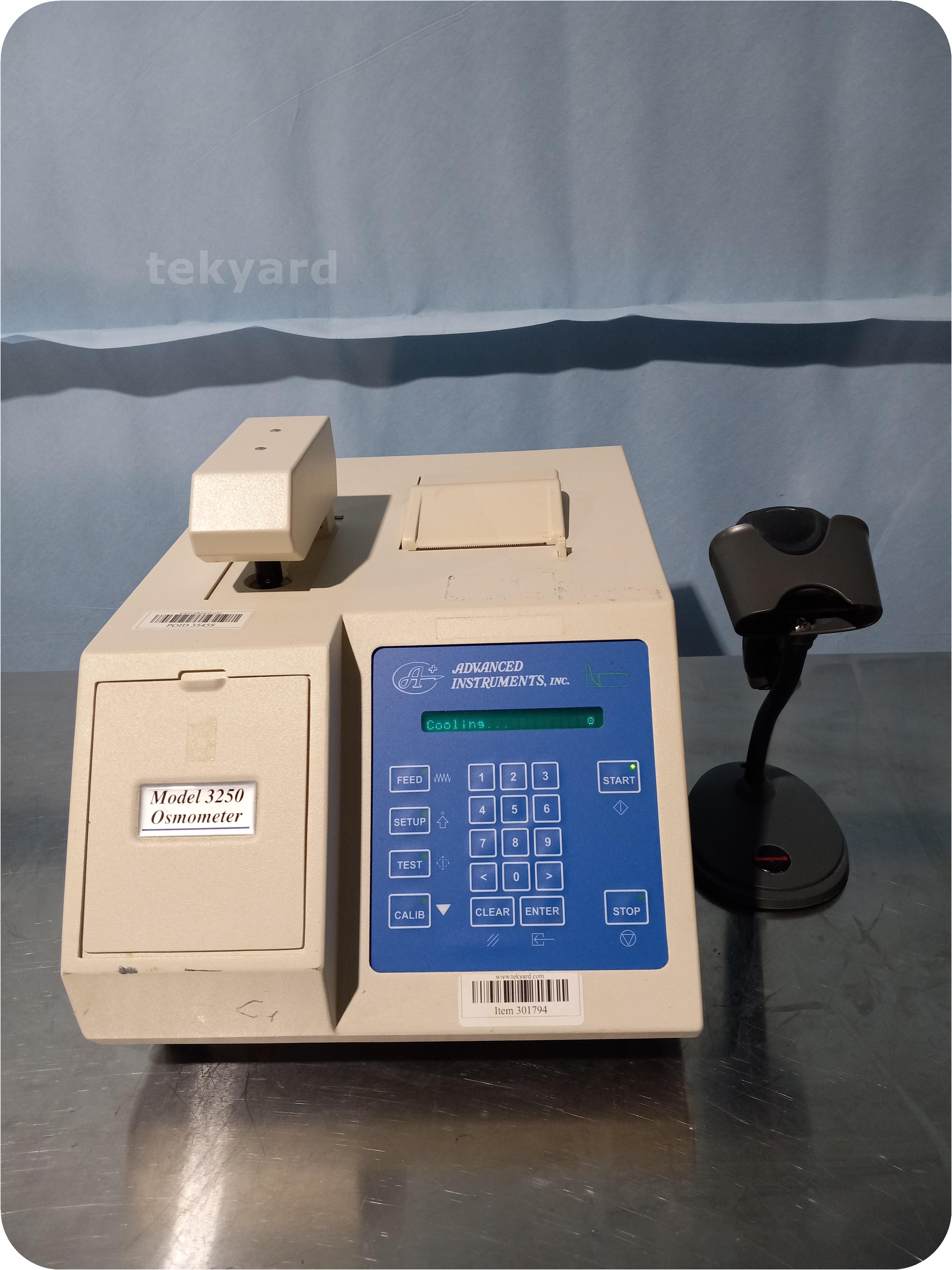 tekyard, LLC. 301794ADVANCE INSTRUMENTS 3250 freezing point Osmometer