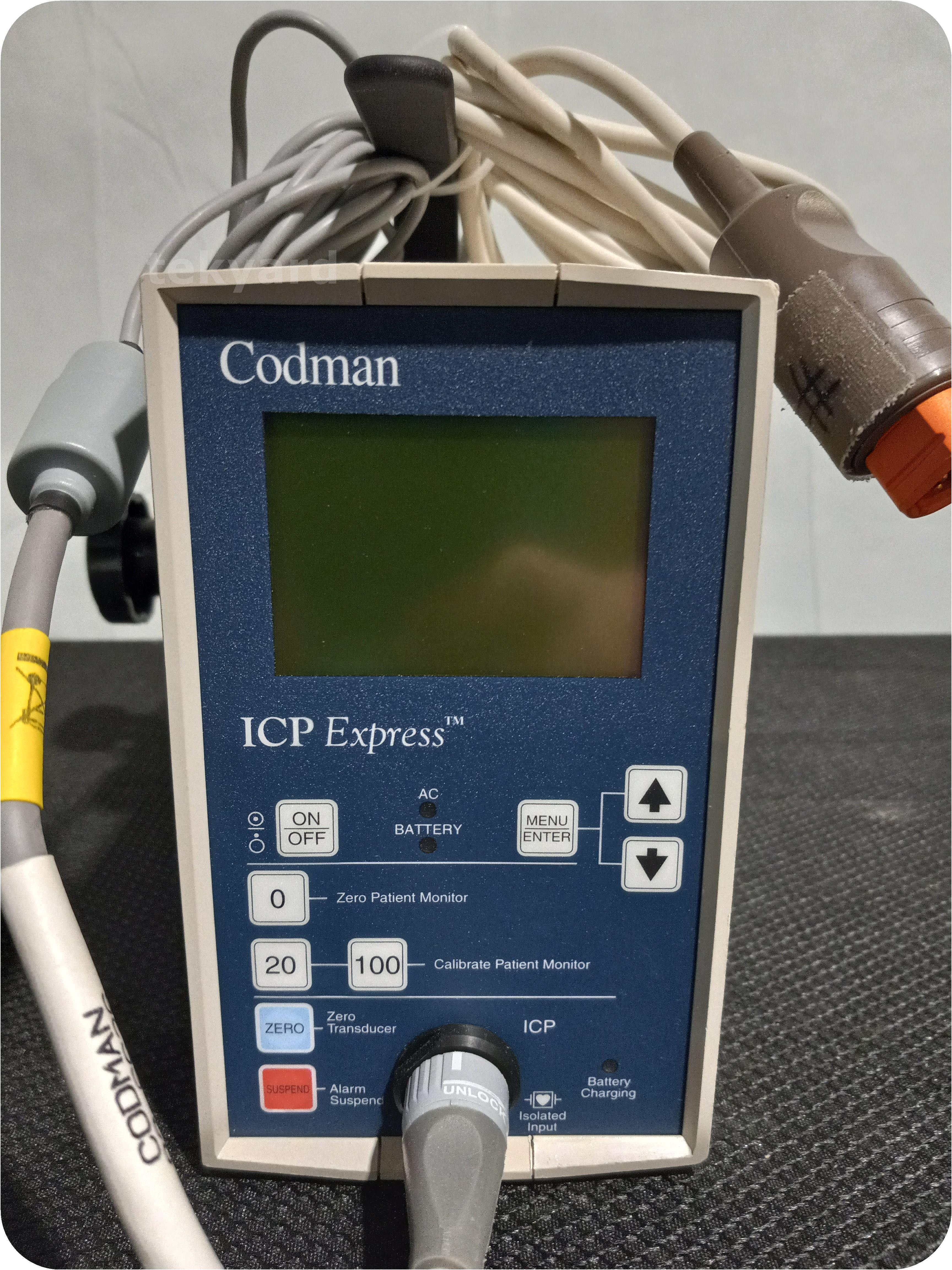 tekyard, LLC. 303710Codman 826634 ICP Express Monitor