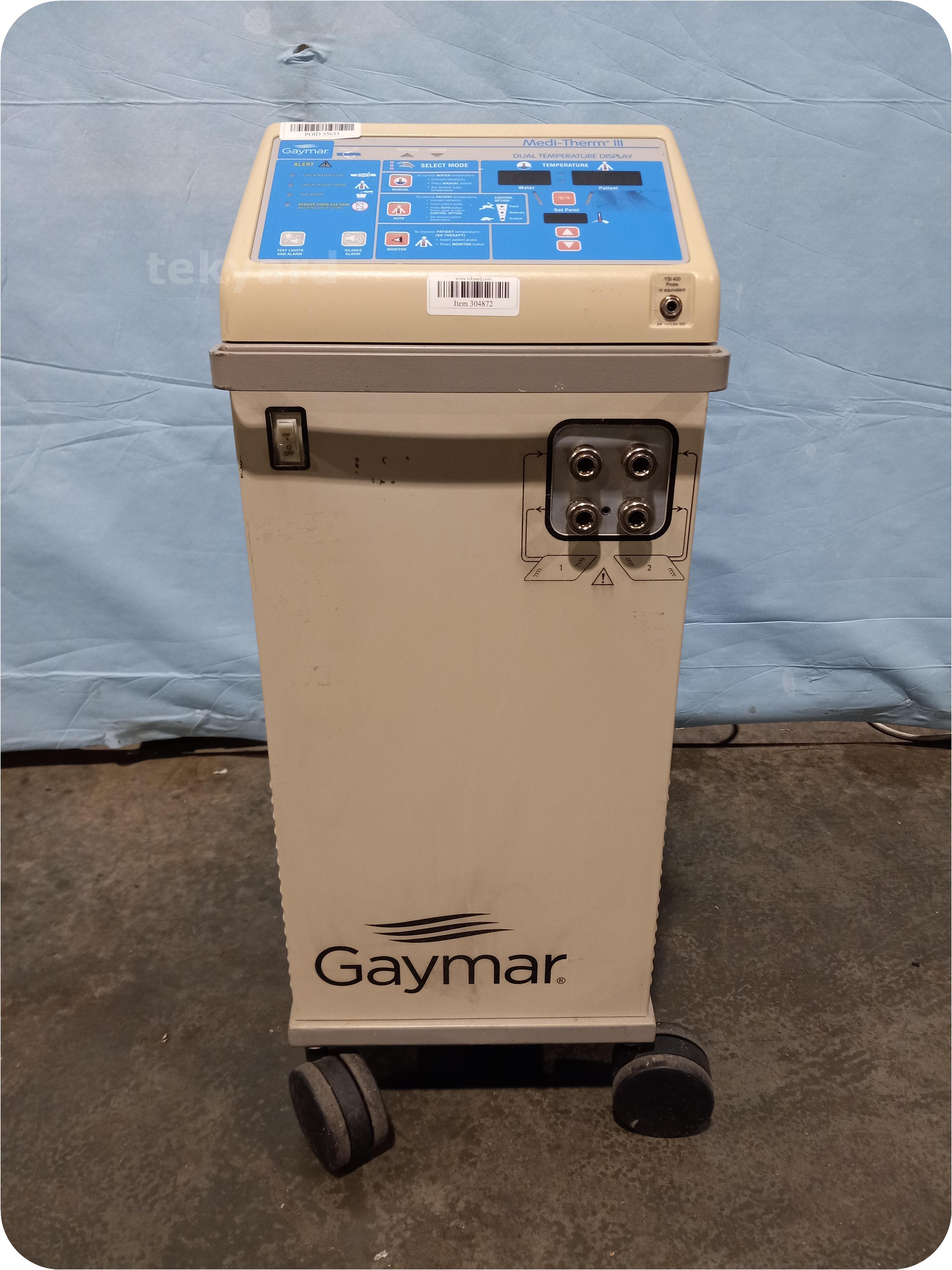 tekyard, LLC. 304872Gaymar MediTherm III MTA7900 Automatic/Manual