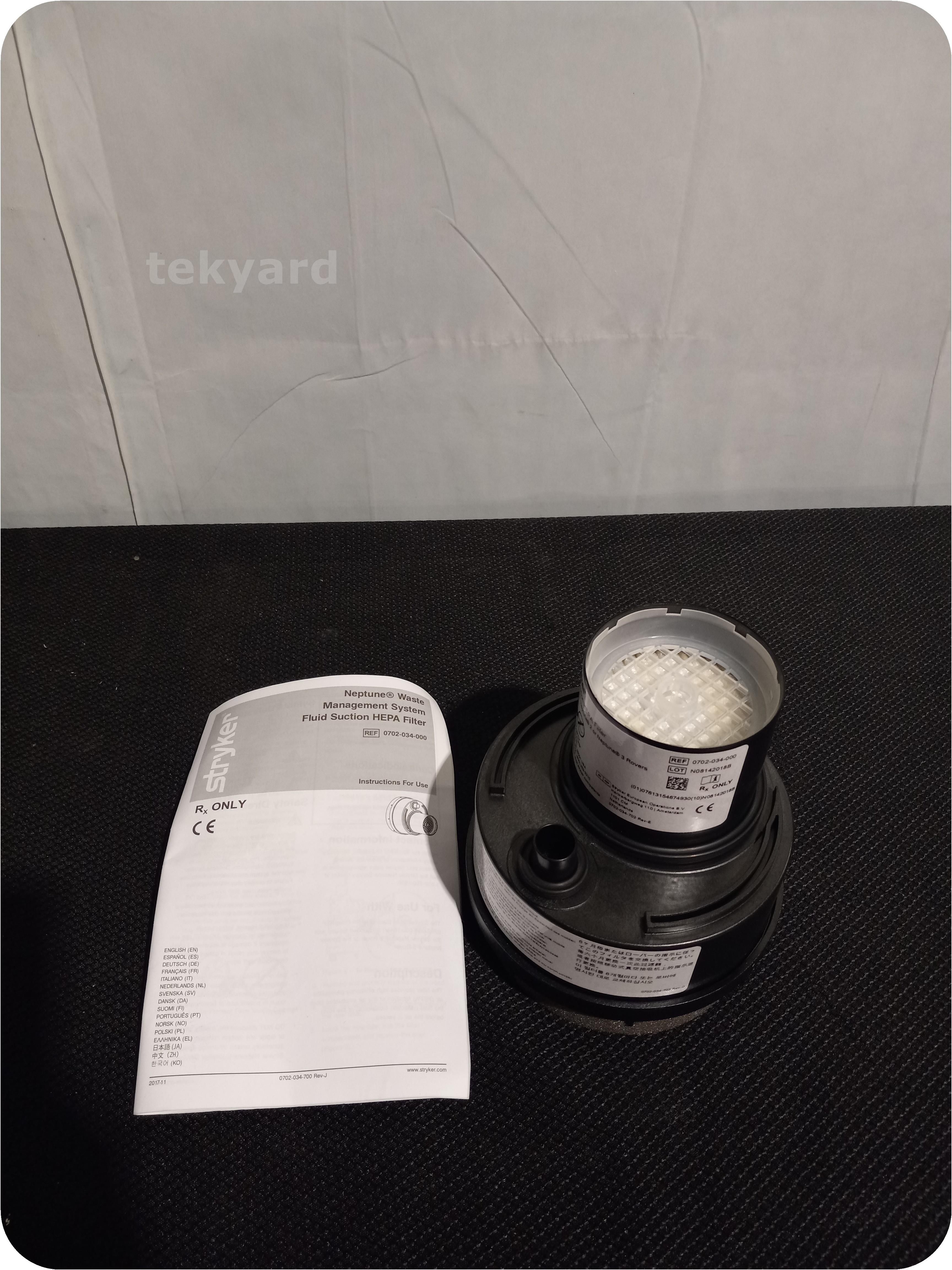 tekyard, LLC. - 309623-Stryker 0702-034-000 Fluid Suction