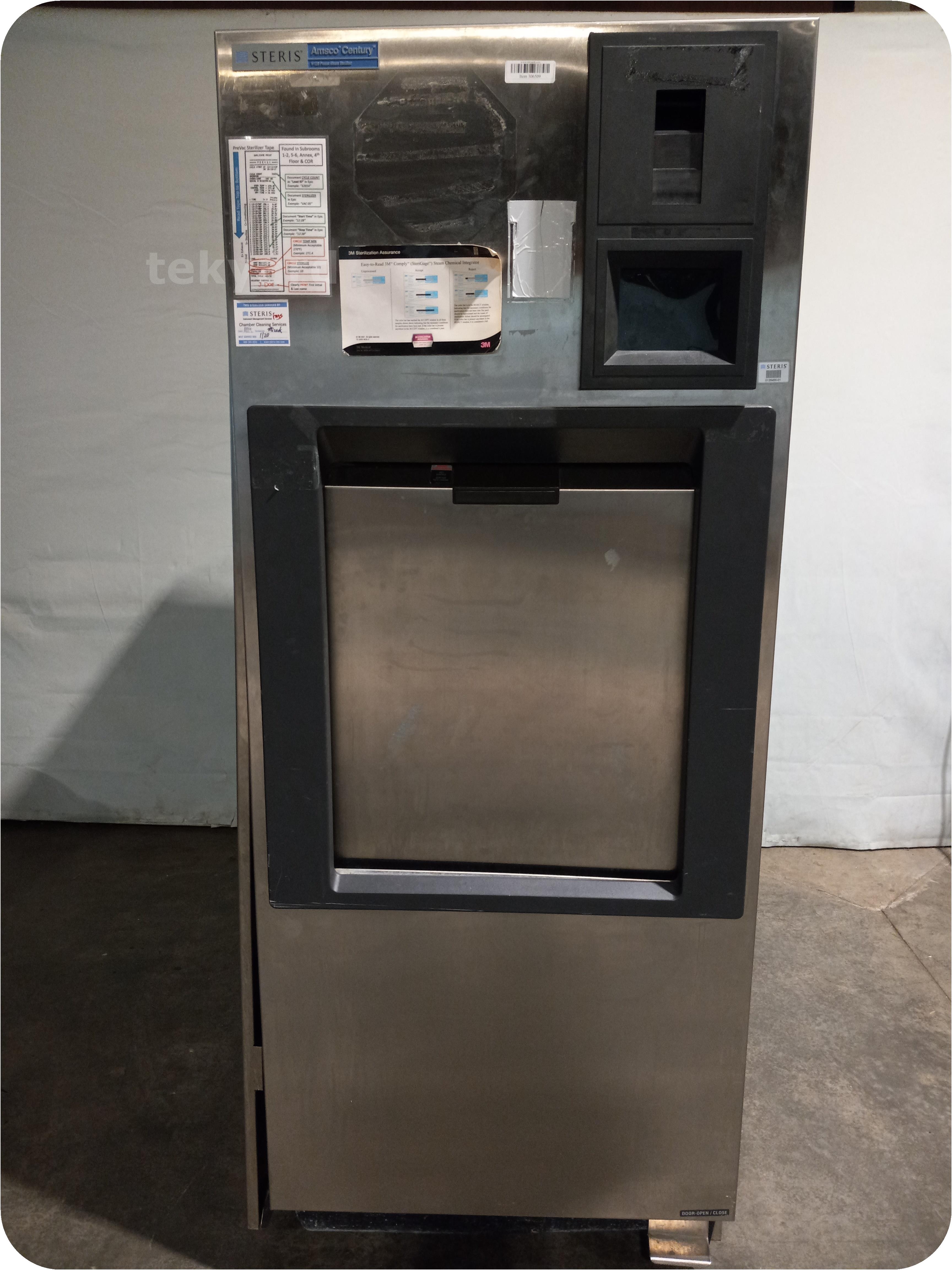 tekyard, LLC. 306509Steris Amsco V120 Prevac Steam Sterilizers