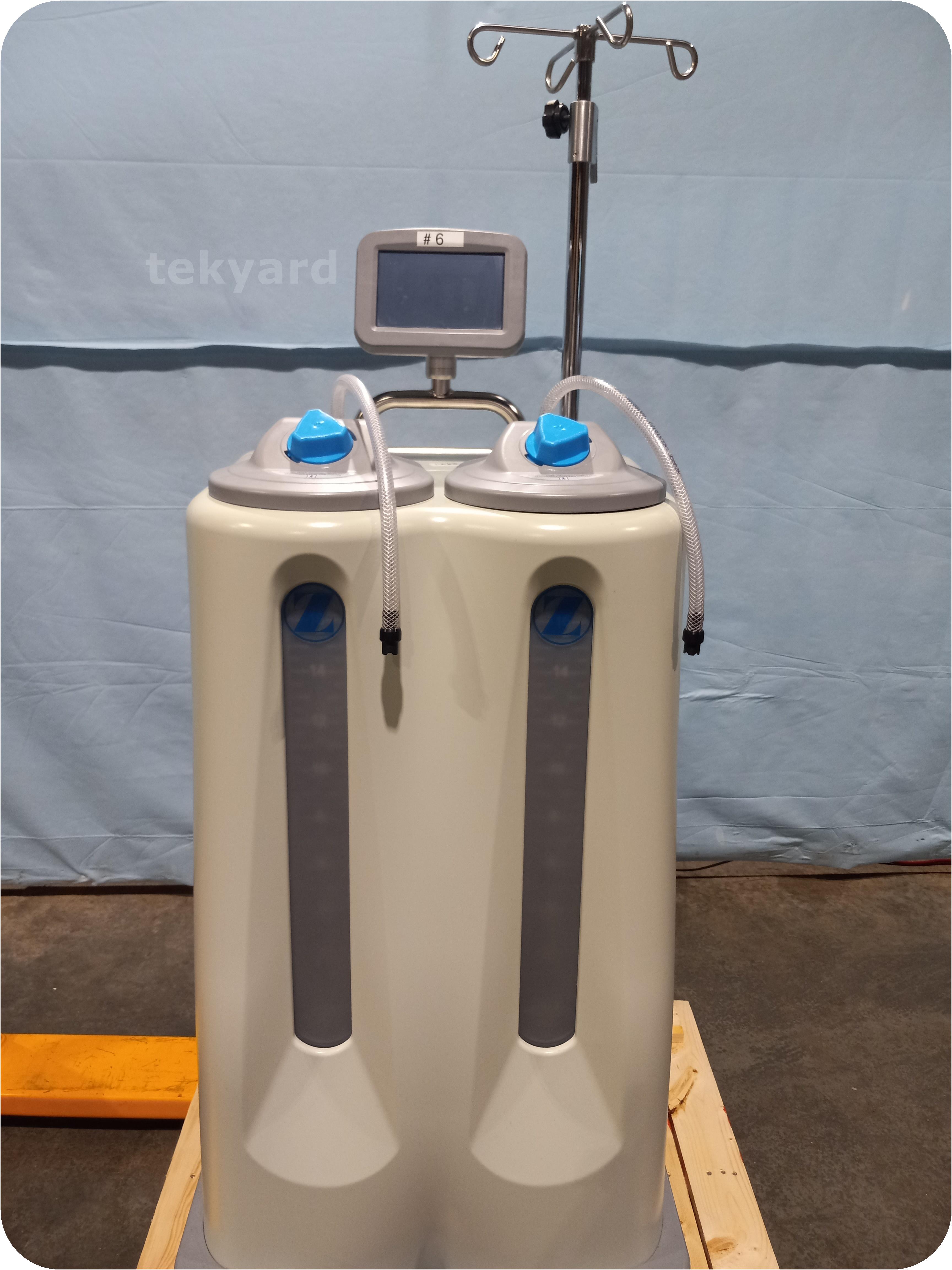 tekyard, LLC. 306600Zimmer IntelliCart Duo Fluid Cart Waste