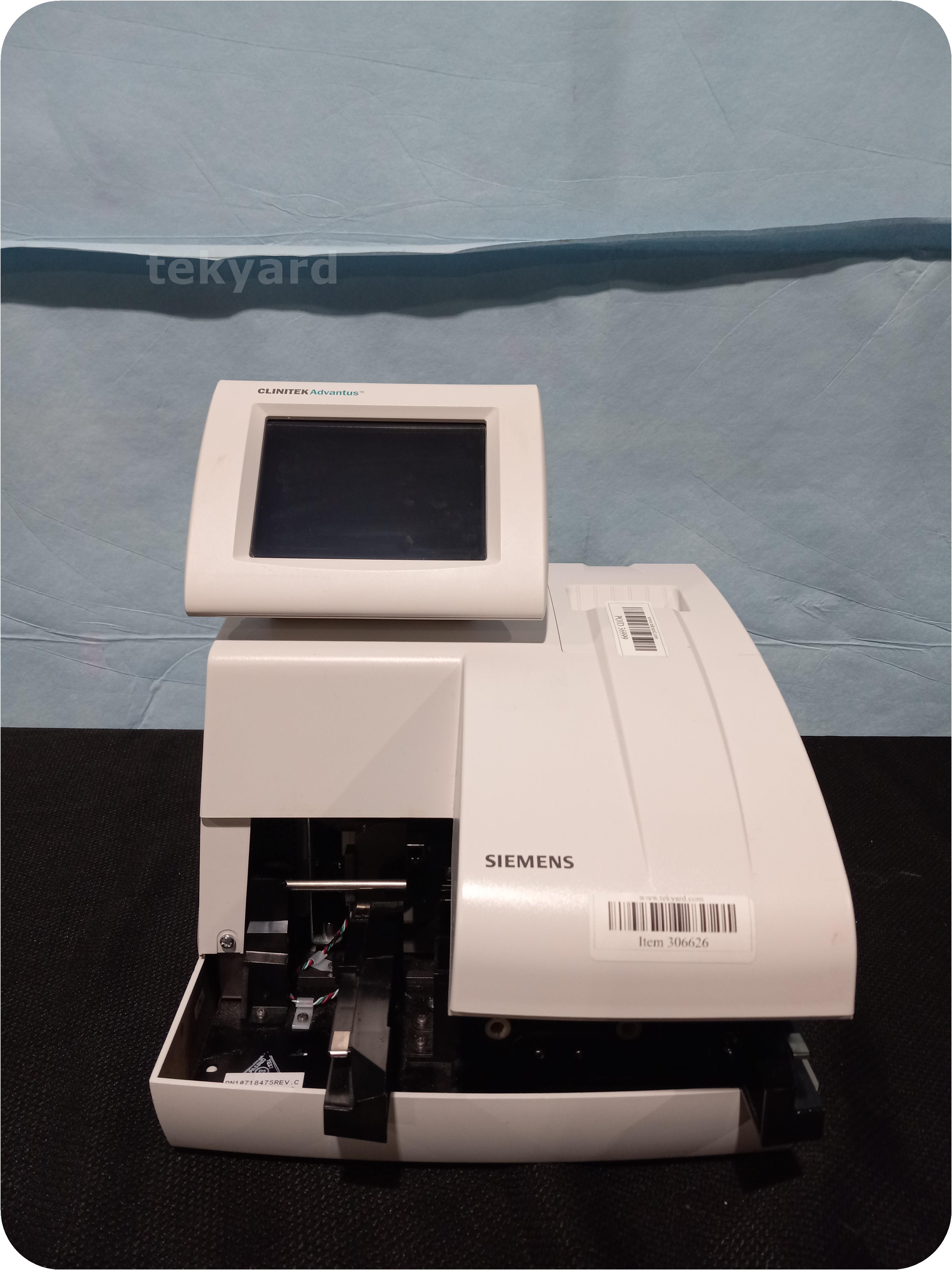 tekyard, LLC. 306626Siemens Clinitek Advantus Urine Chemistry Analyzer