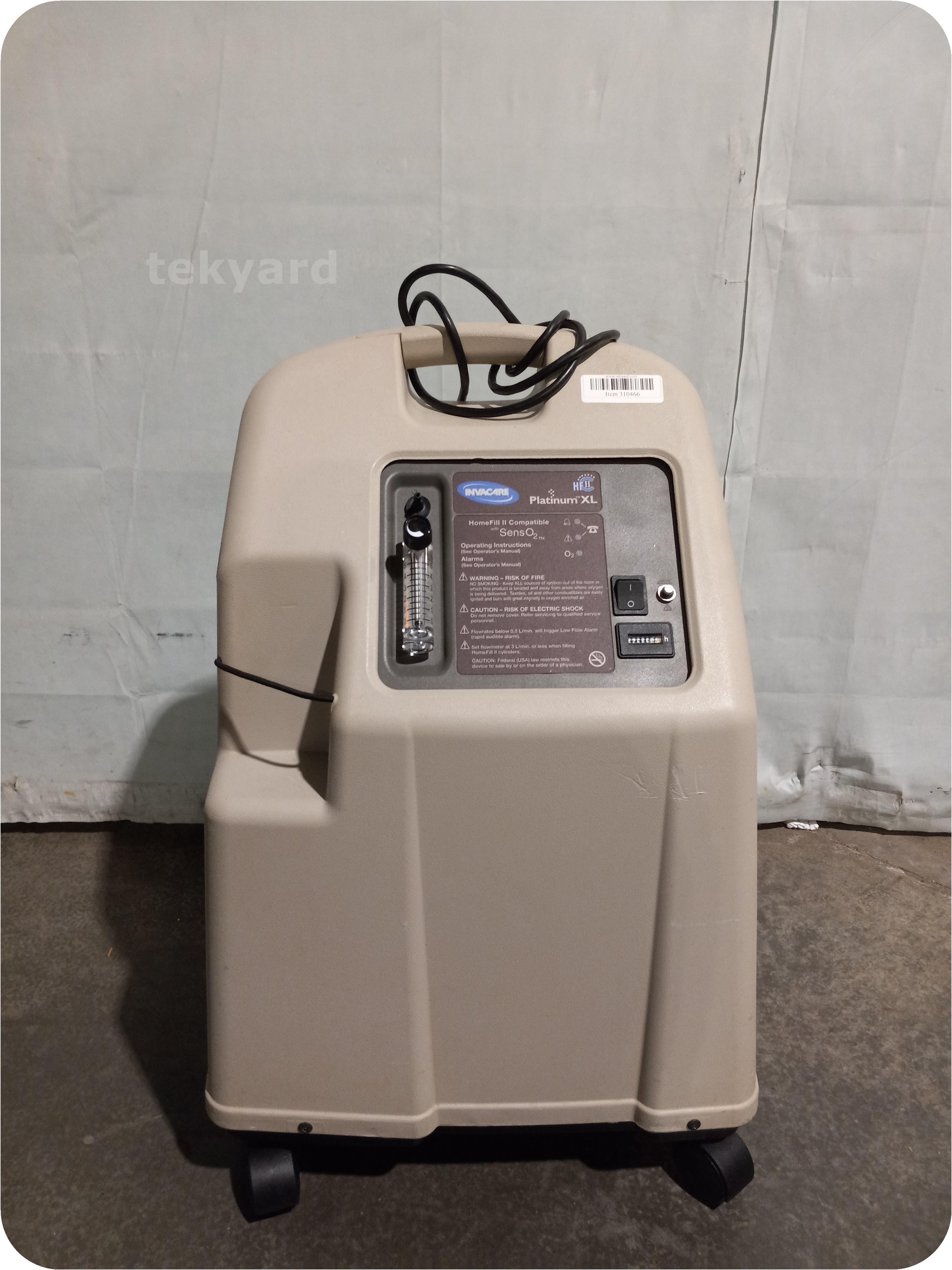 tekyard, LLC. 310466Invacare Platinum XL HomeFill ll Compatible
