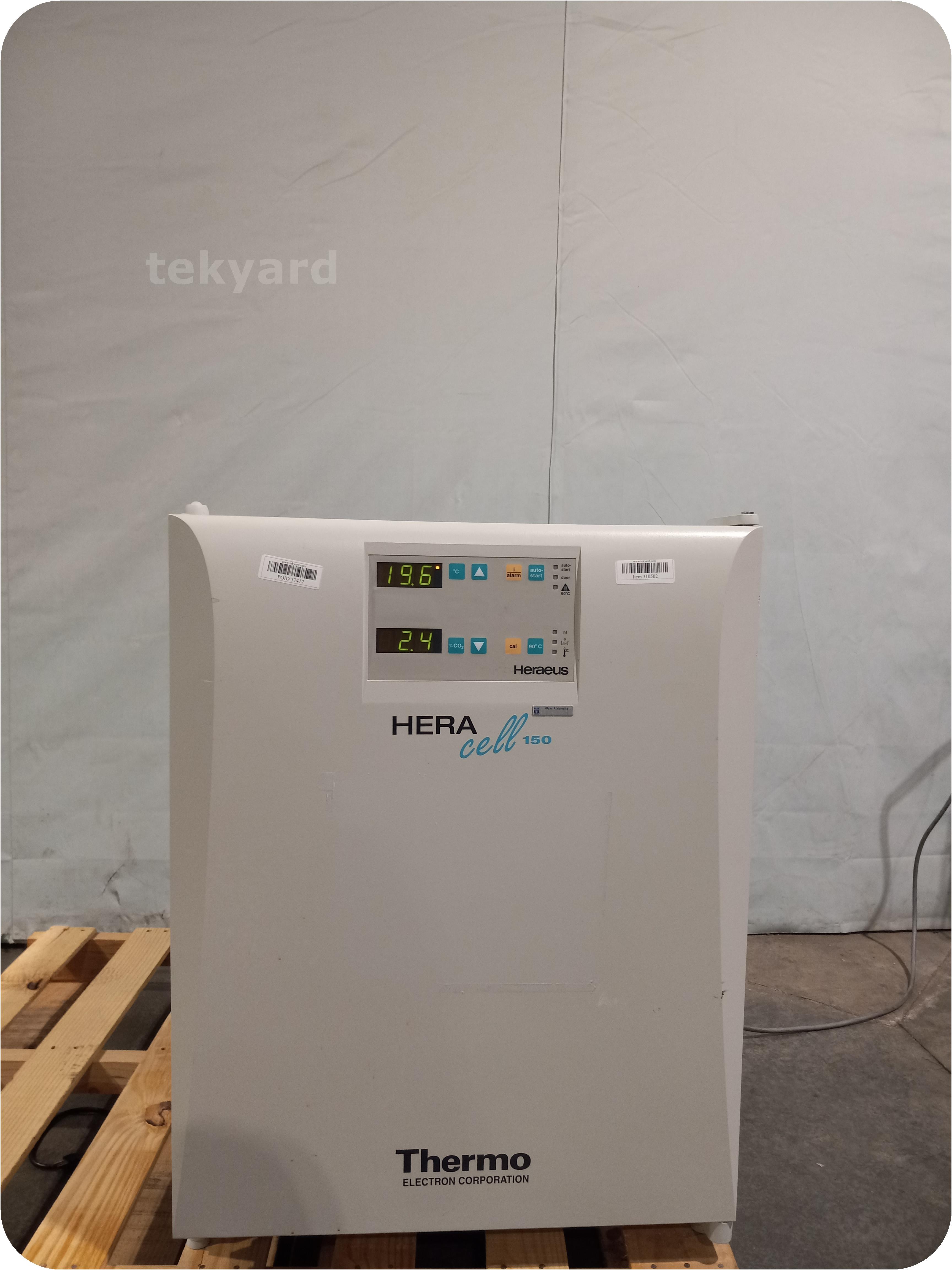 tekyard, LLC. 310502Thermo Electron HeraCell 150 Co2 Incubator