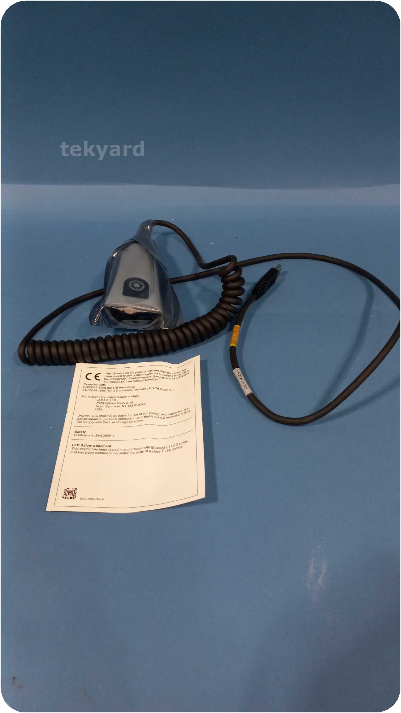 tekyard, LLC. 313704Jadak HS1 Barcode Scanner