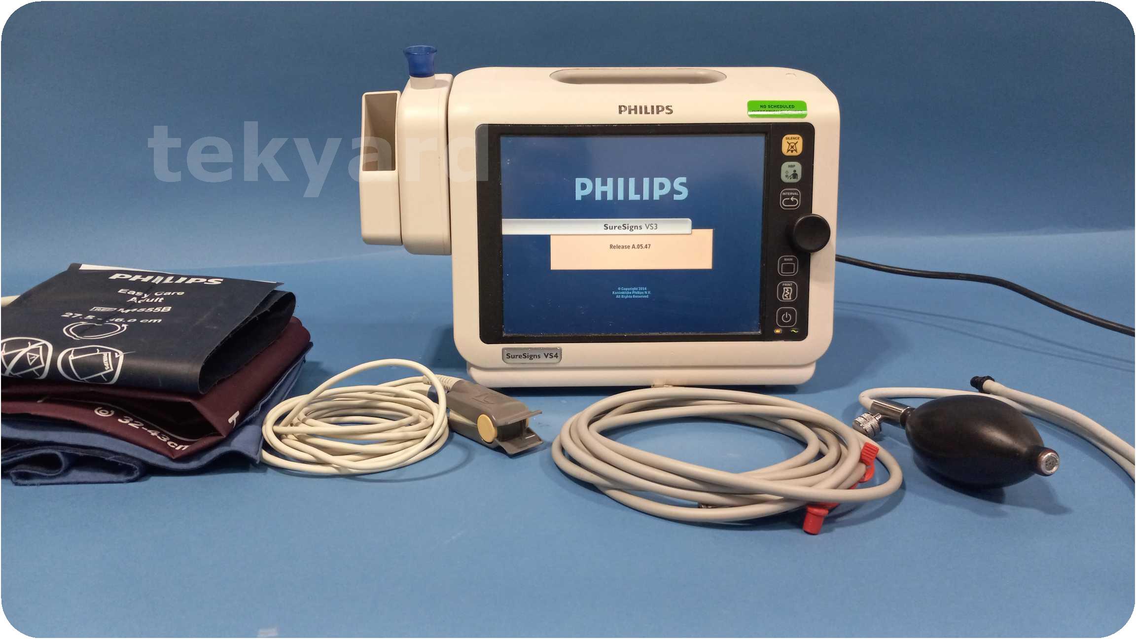 tekyard, LLC. 313708Philips SureSigns VS4 863283 Vital Signs Monitor