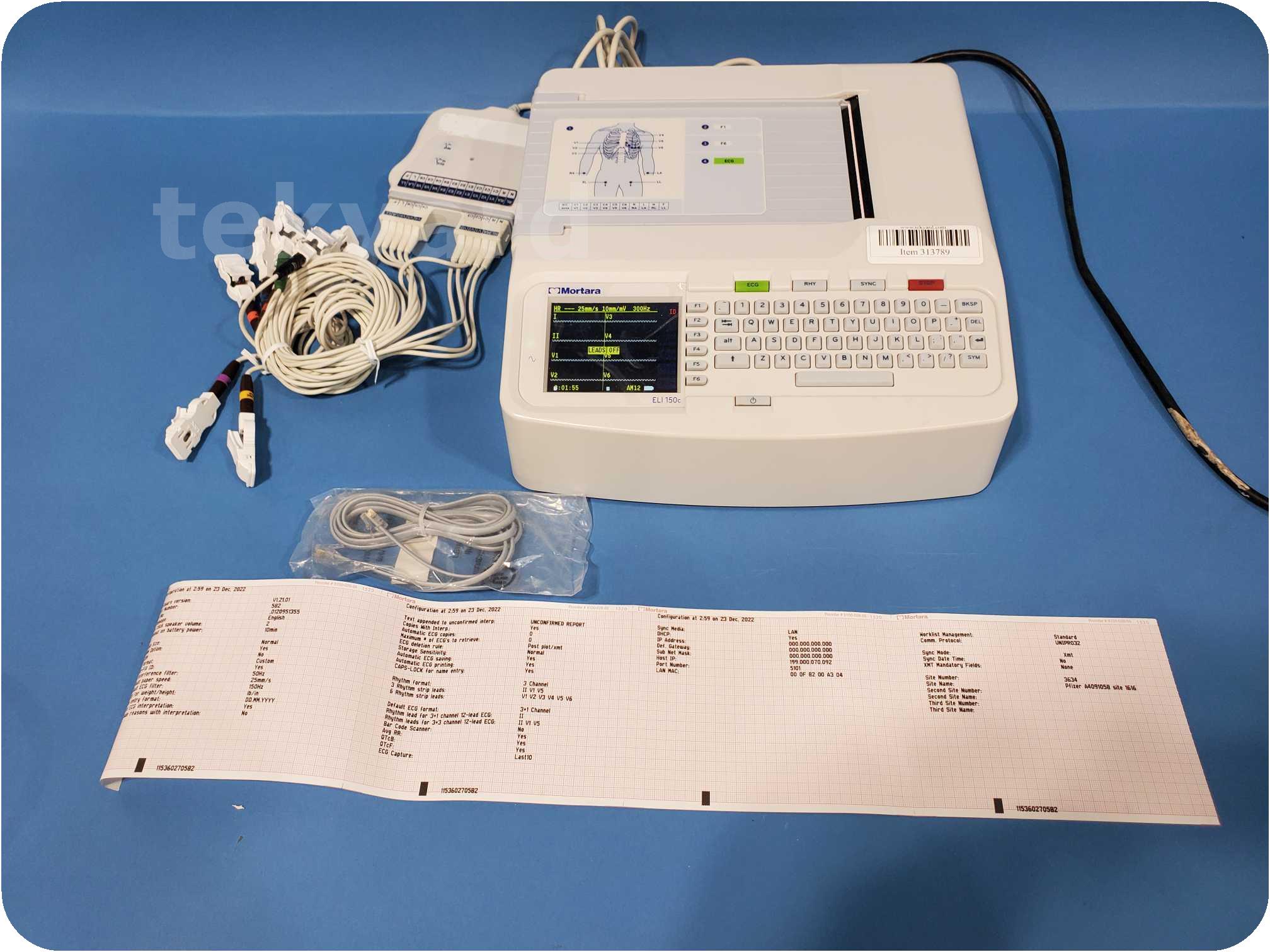 Tekyard LLC 313789 Mortara Instrument ELI 150c Resting tekyard-llc-313789-mortara-instrument-eli-150c-resting