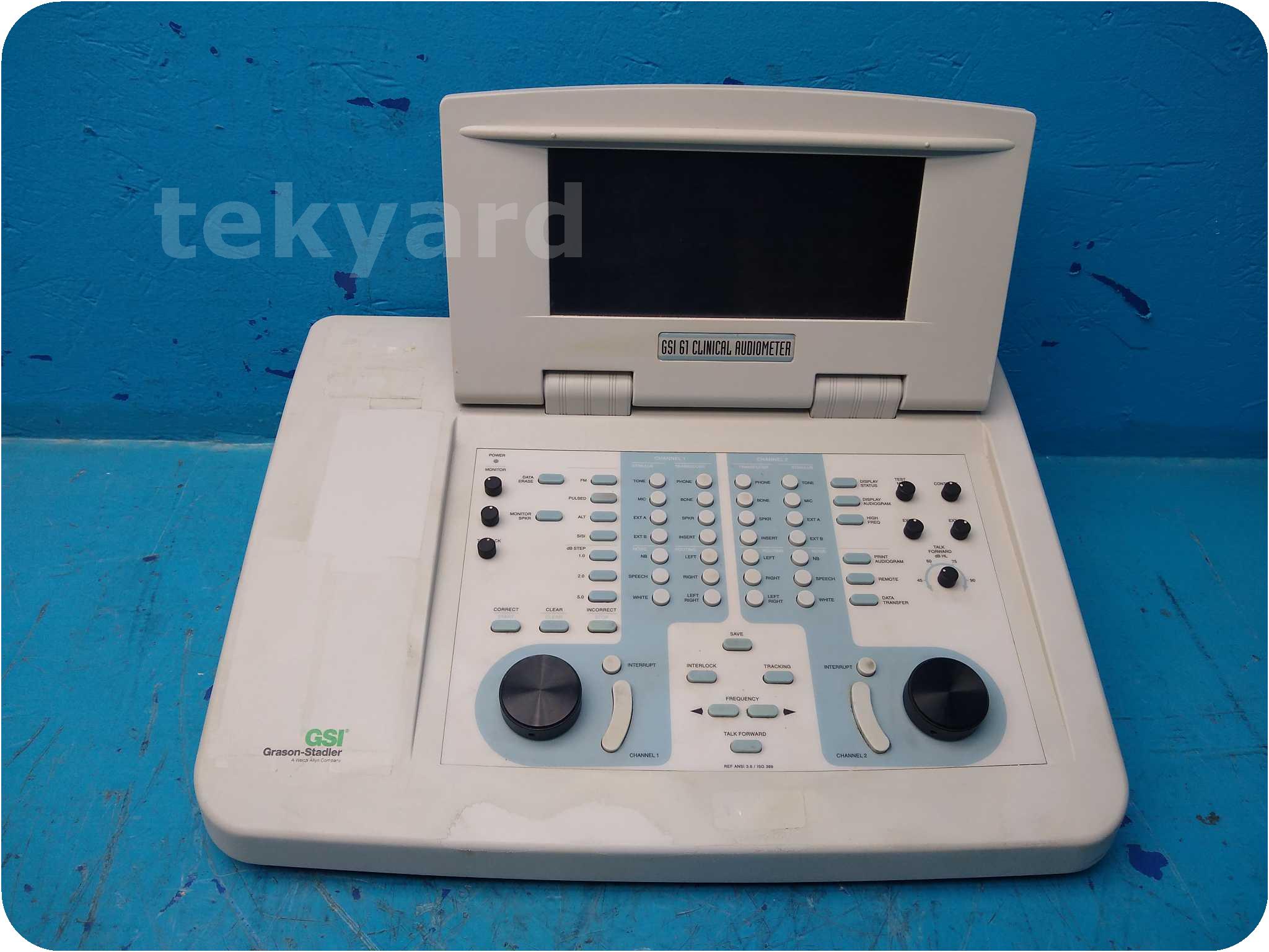 tekyard, LLC. 313897GransonStadler GSI 61 Clinical Audiometer